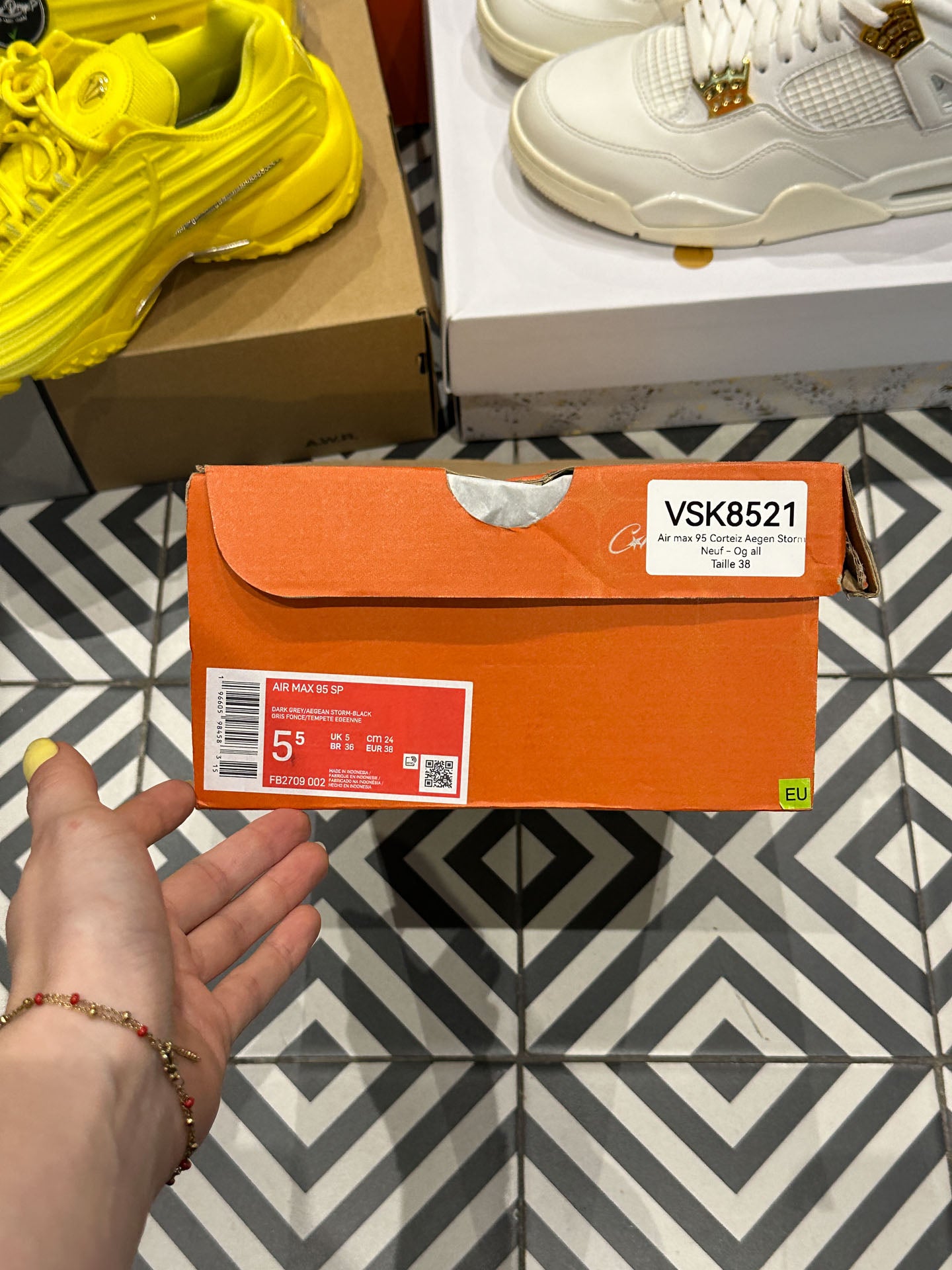 Air max 95 Corteiz Aegen Storm (Taille 38)