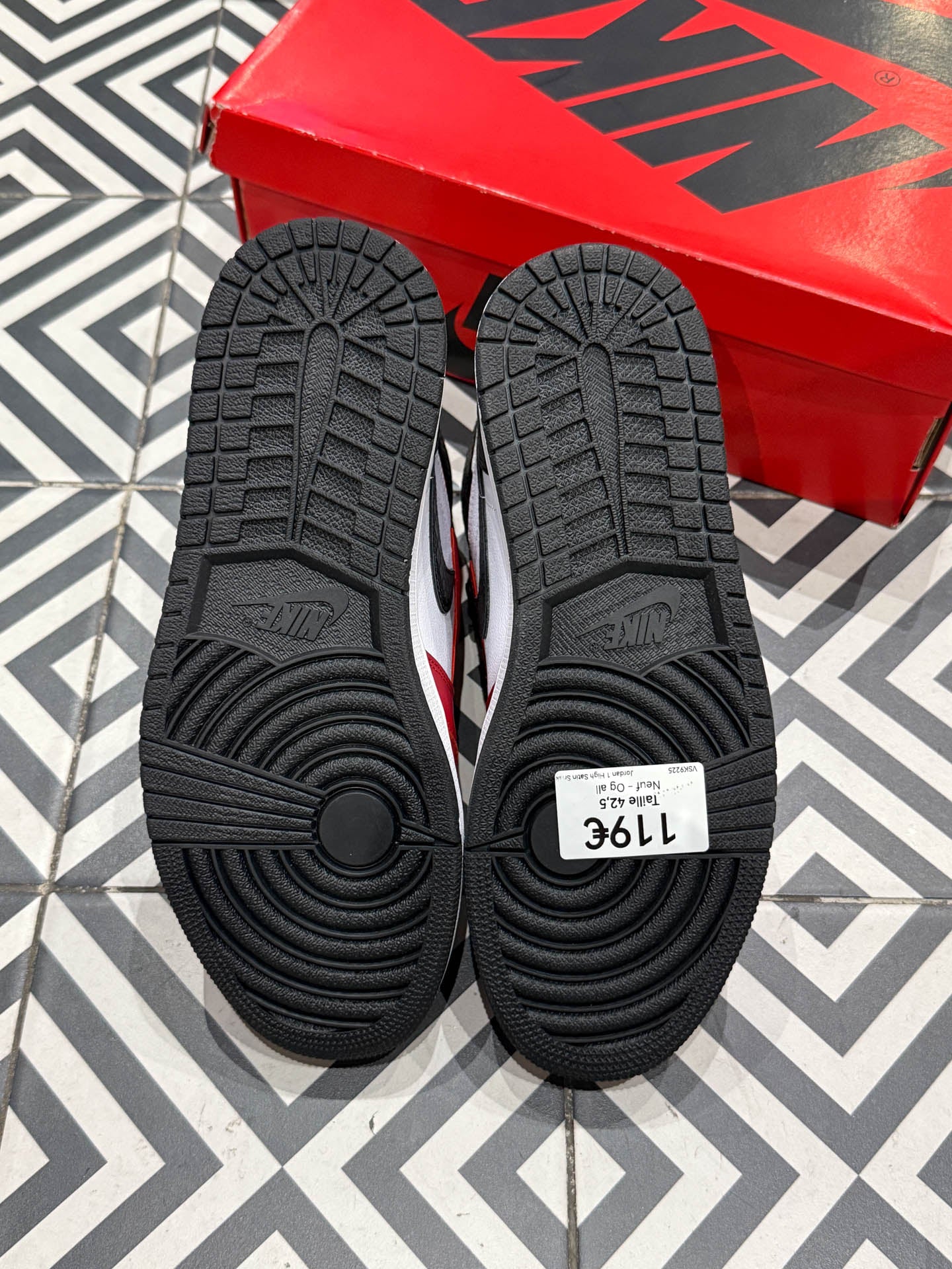 Jordan 1 High Satin Snake (Taille 42,5)