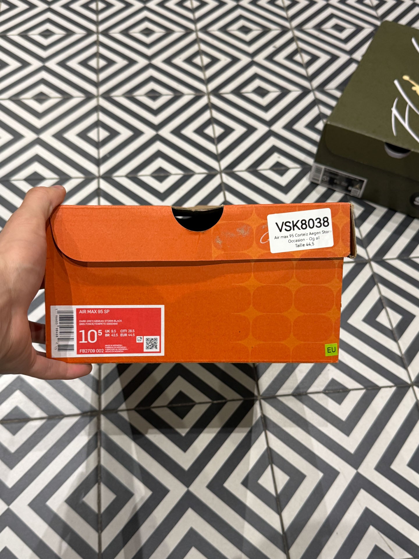 Air max 95 Corteiz Aegen Storm (Taille 44,5)