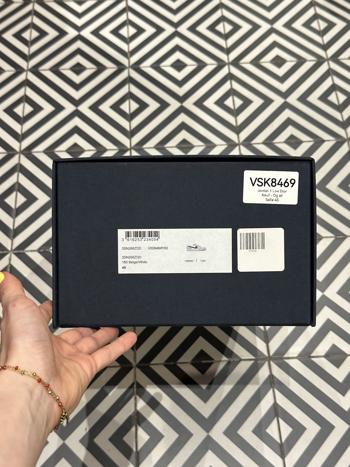 Jordan 1 Low Dior (Taille 45)