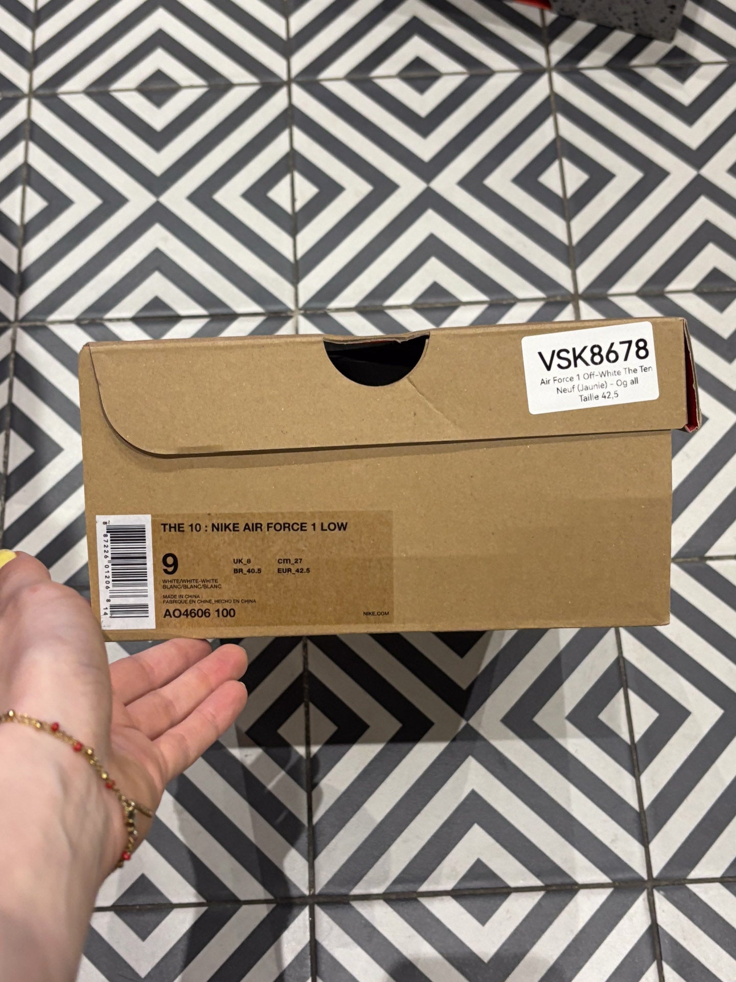 Air Force 1 Off-White The Ten (Taille 42,5)