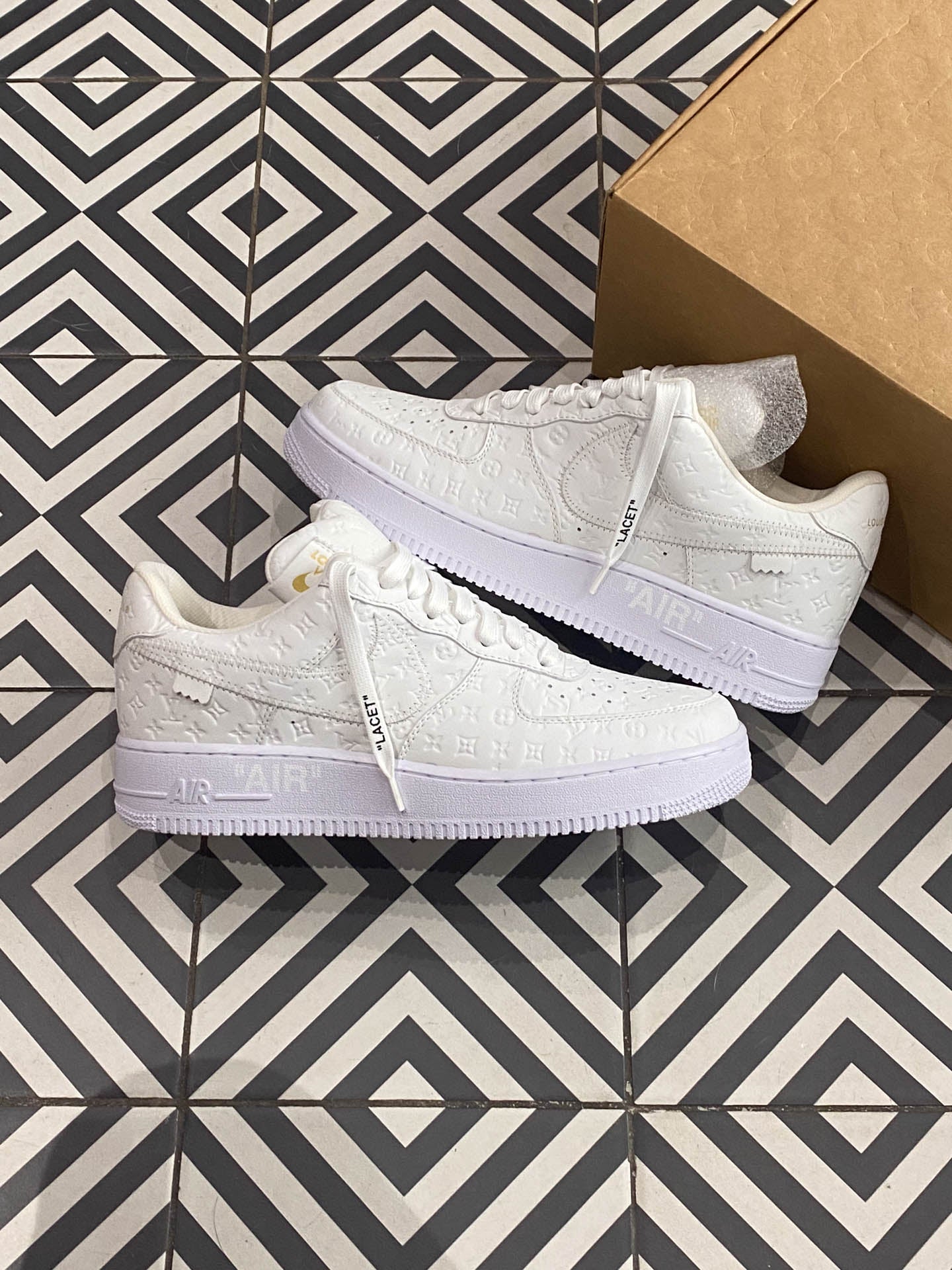 Air Force 1 Louis Vuitton White Taille 42 5