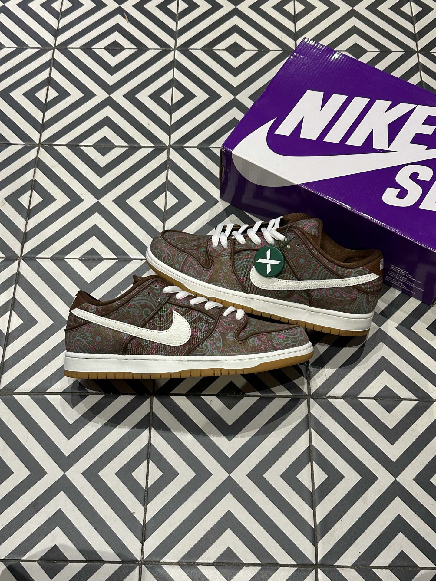 Dunk SB Paisley Brown (Taille 45,5)