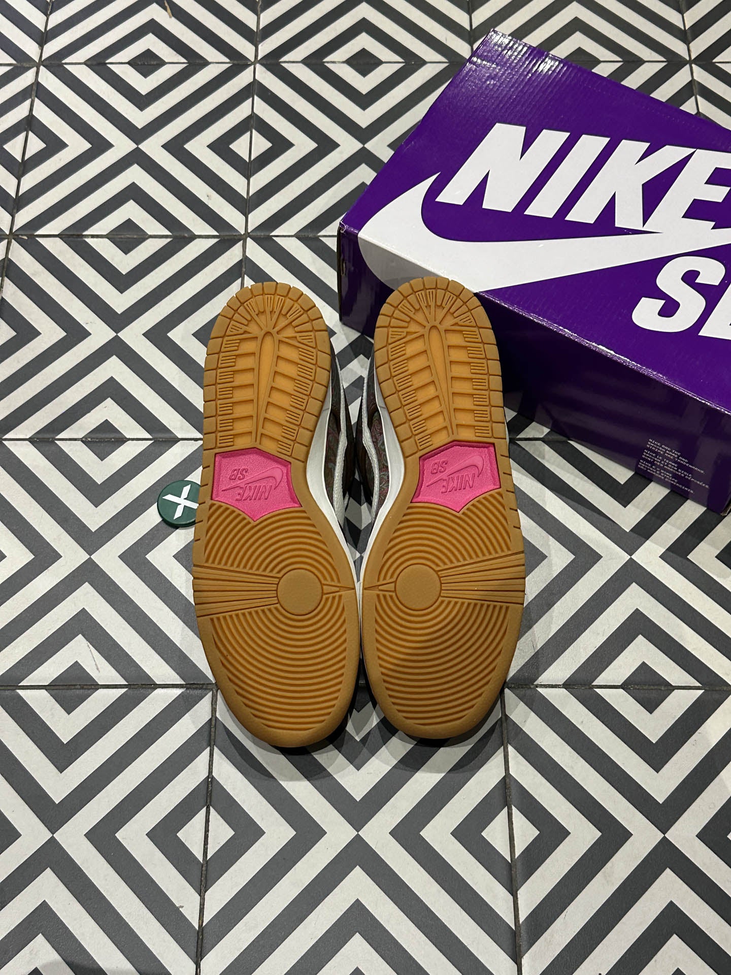 Dunk SB Paisley Brown (Taille 45,5)