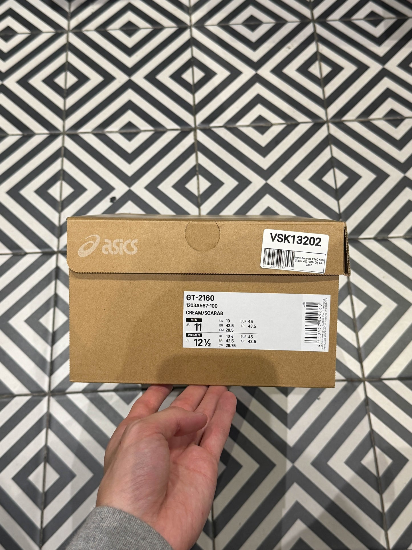 Asics 2160 Kith (Taille 45)