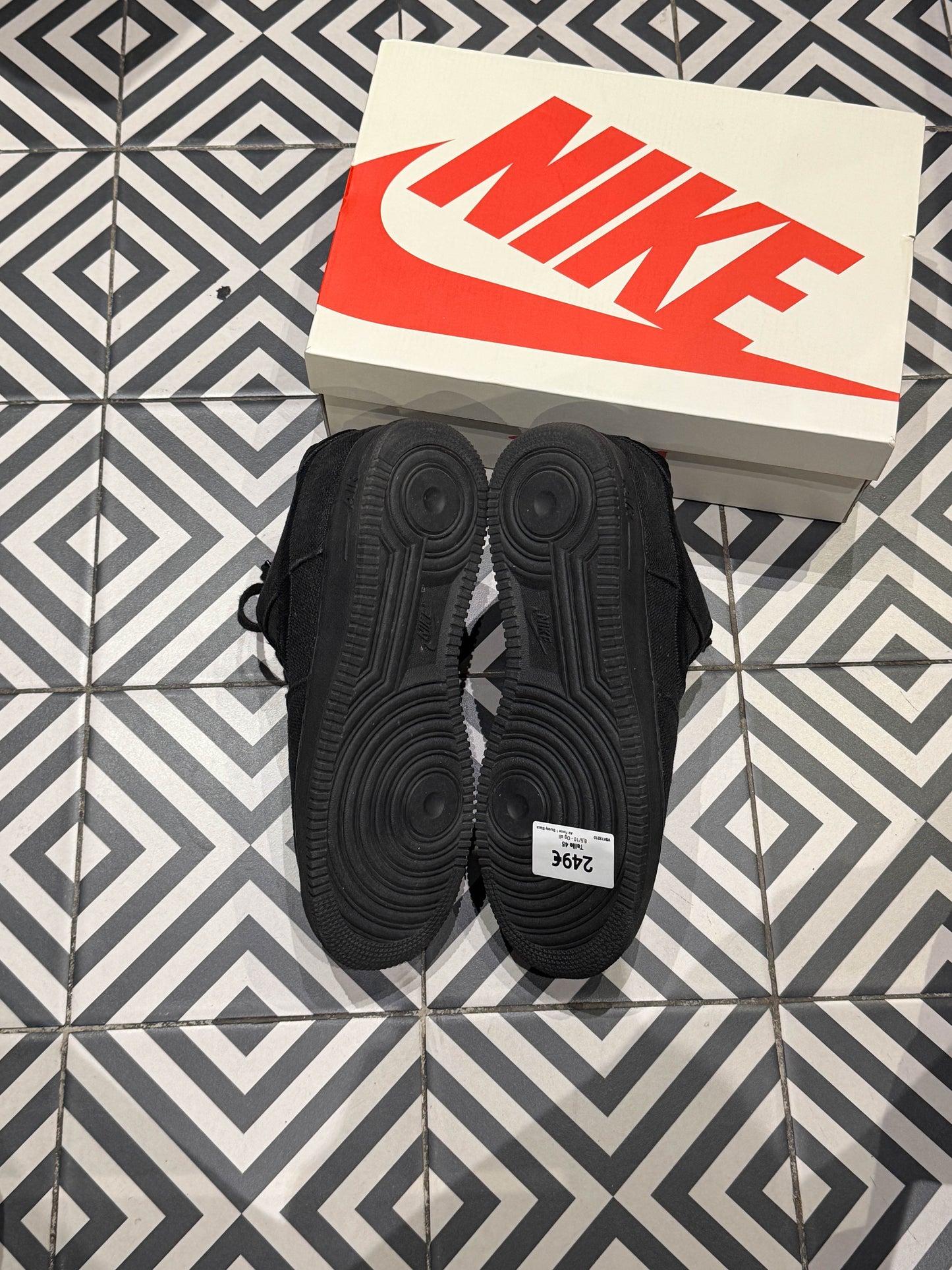 Air Force 1 Stussy Black (Taille 45)