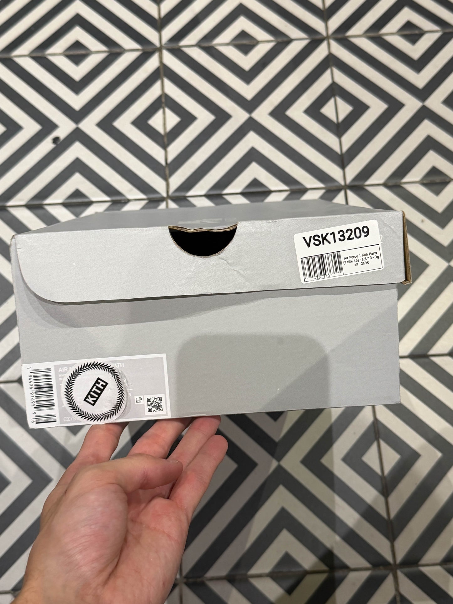 Air Force 1 Kith Paris (Taille 45)