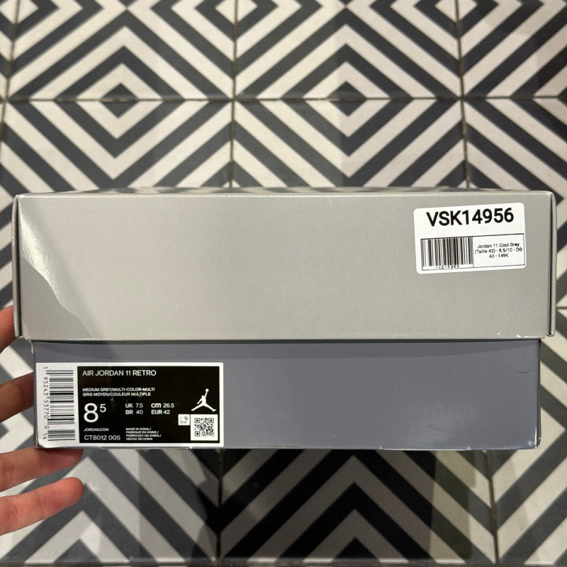 Jordan 11 Cool Grey (Taille 42)