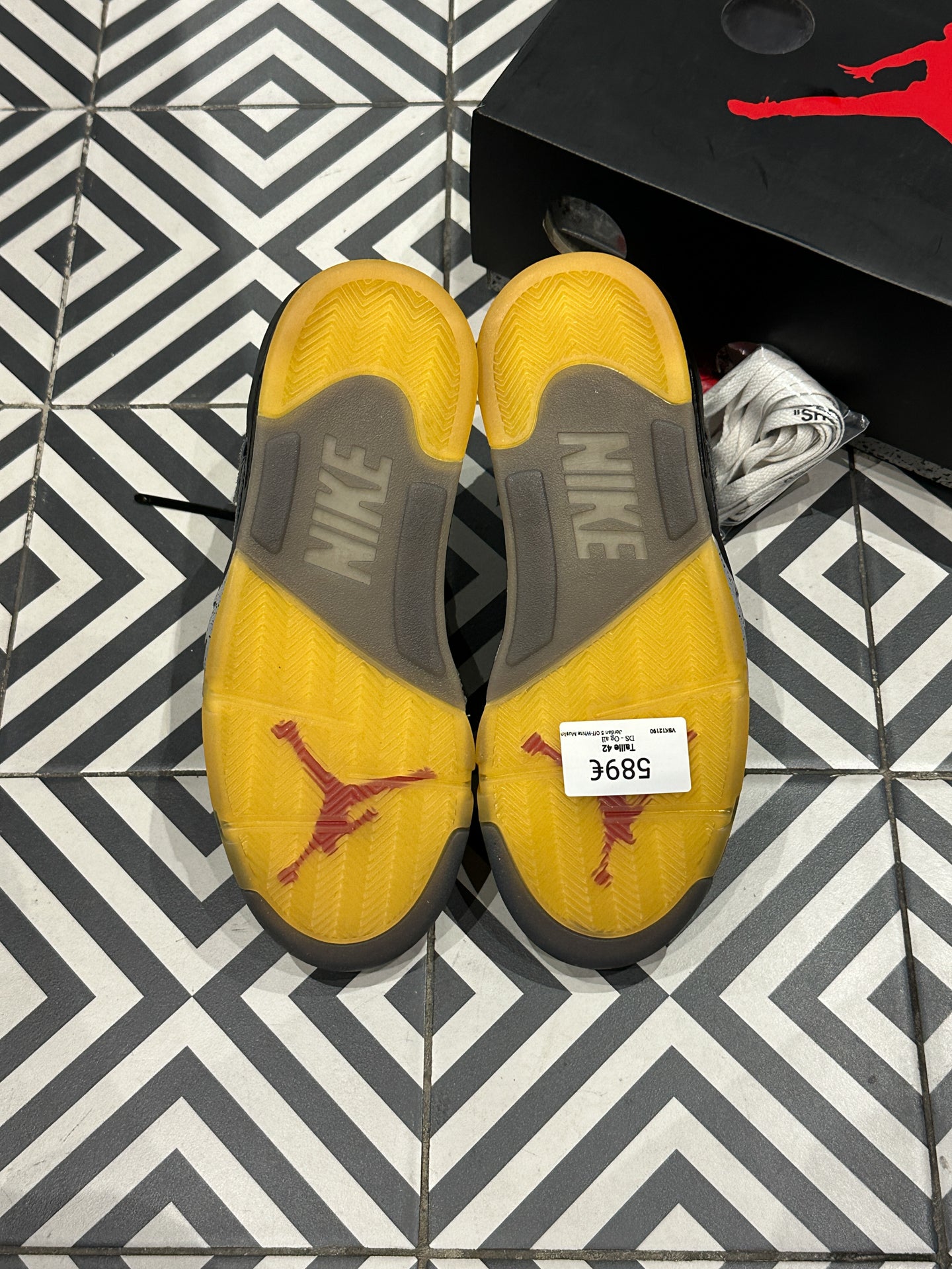 Jordan 5 Off-White Muslin (42)