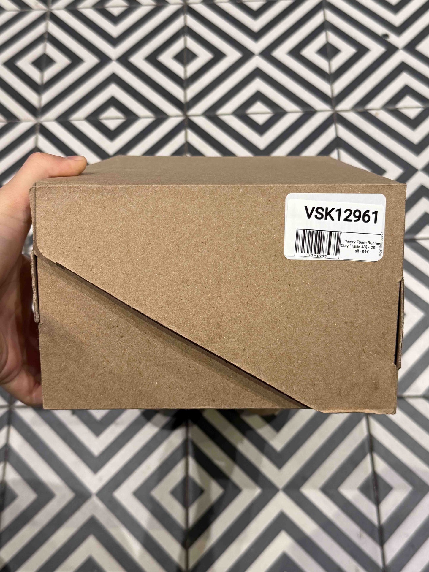 Yeezy Foam Runner Clay (Taille 43)