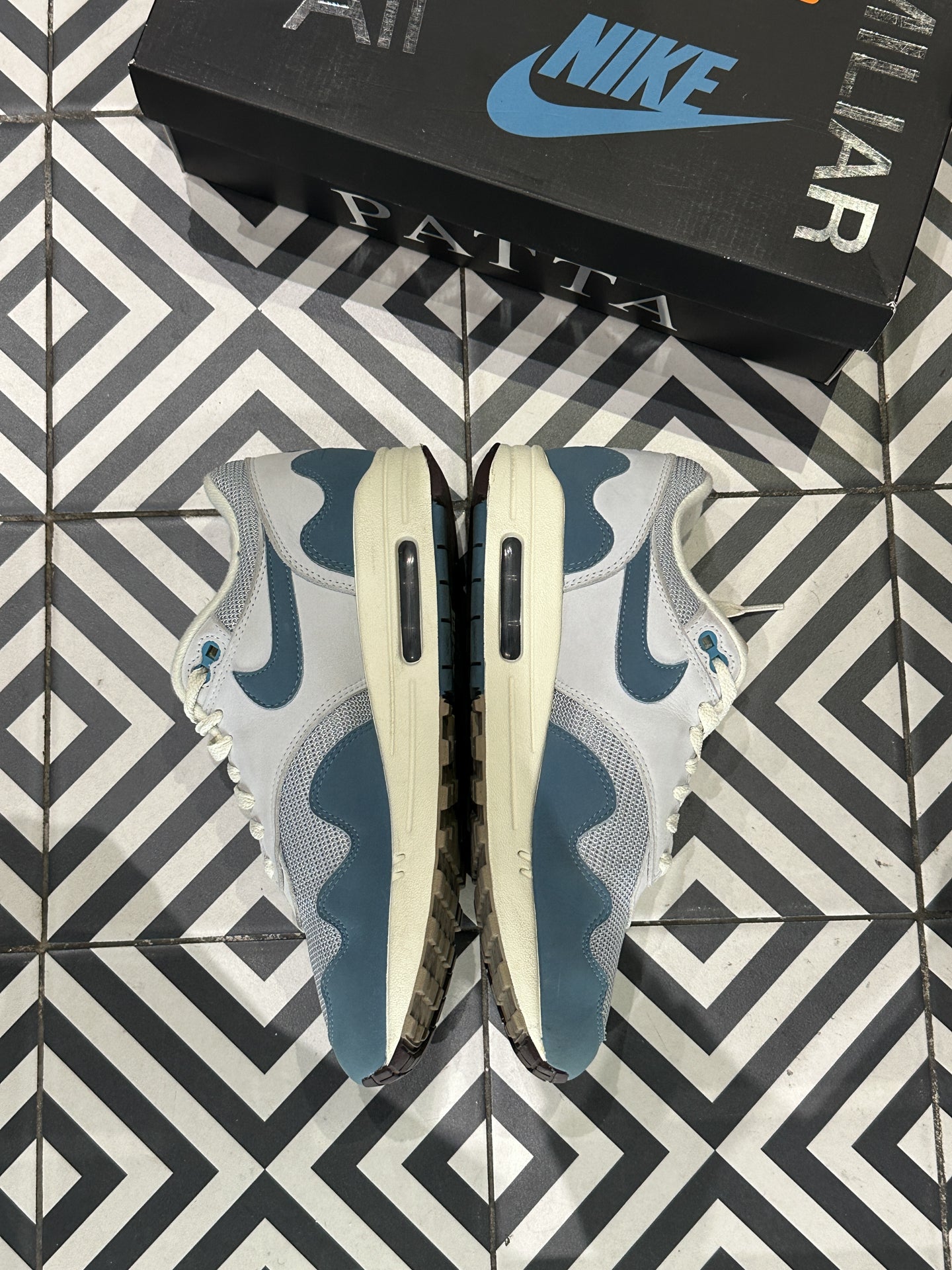 Air Max 1 Patta Aqua Noise (Taille 41)