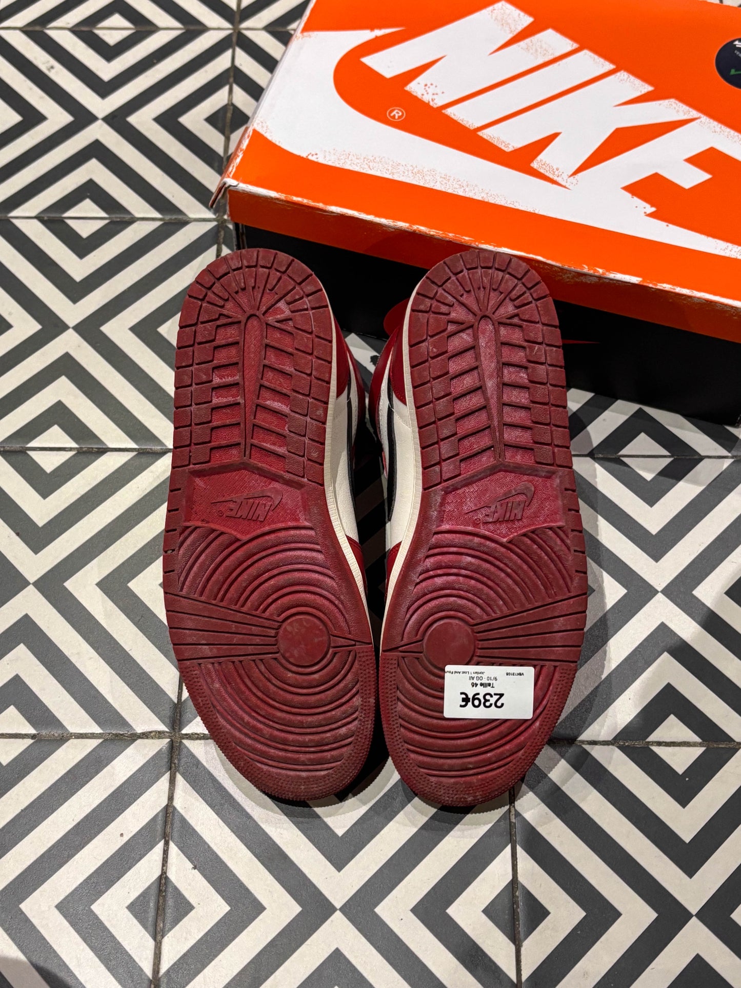 Jordan 1 Lost And Found (Taille 46)