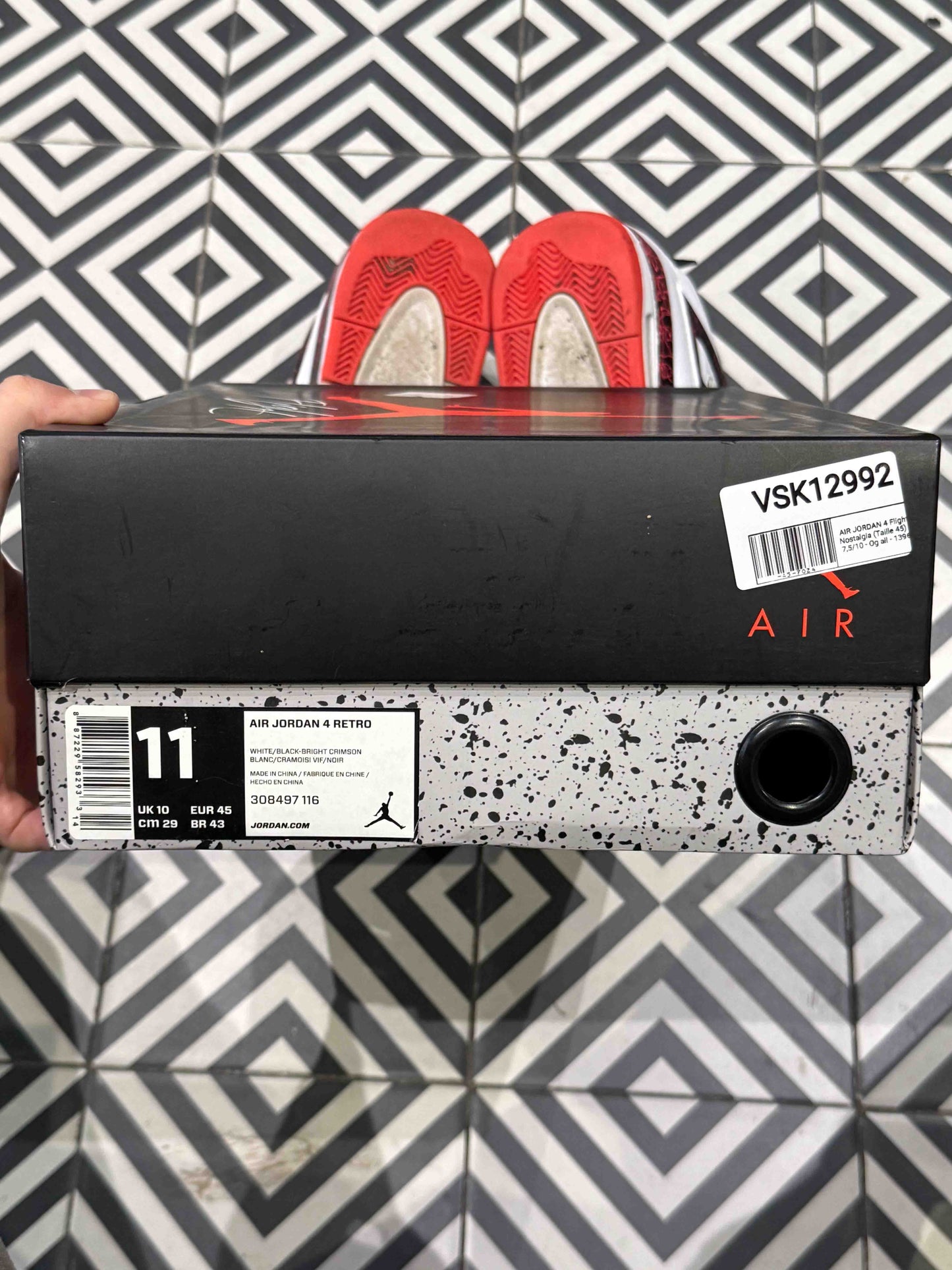 AIR JORDAN 4 Flight Nostalgia (Taille 45)