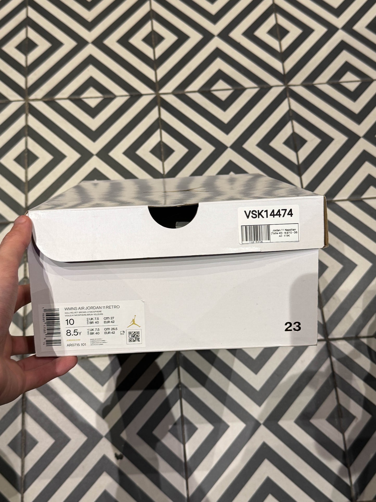 Jordan 11 Napolitan (Taille 42)