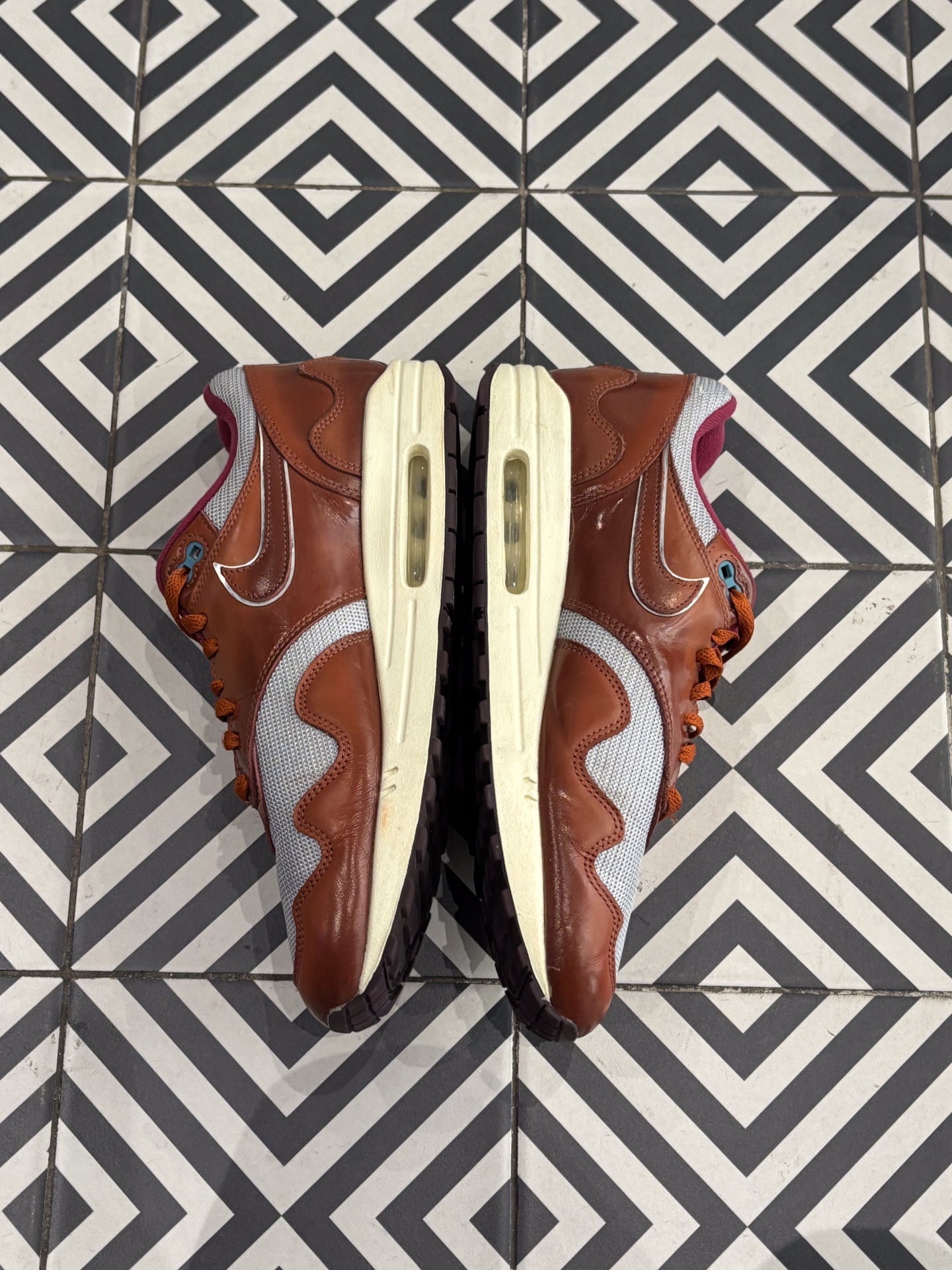 Air Max 1 Patta Rush Maroon (46)