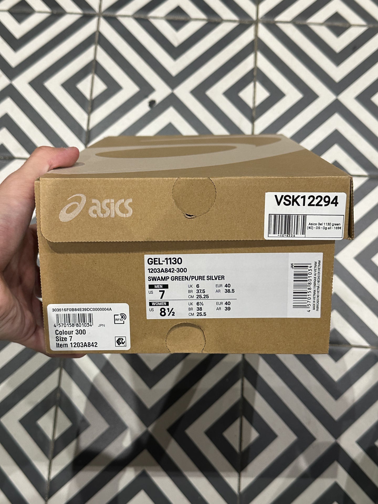 Asics Gel 1130 green (40)