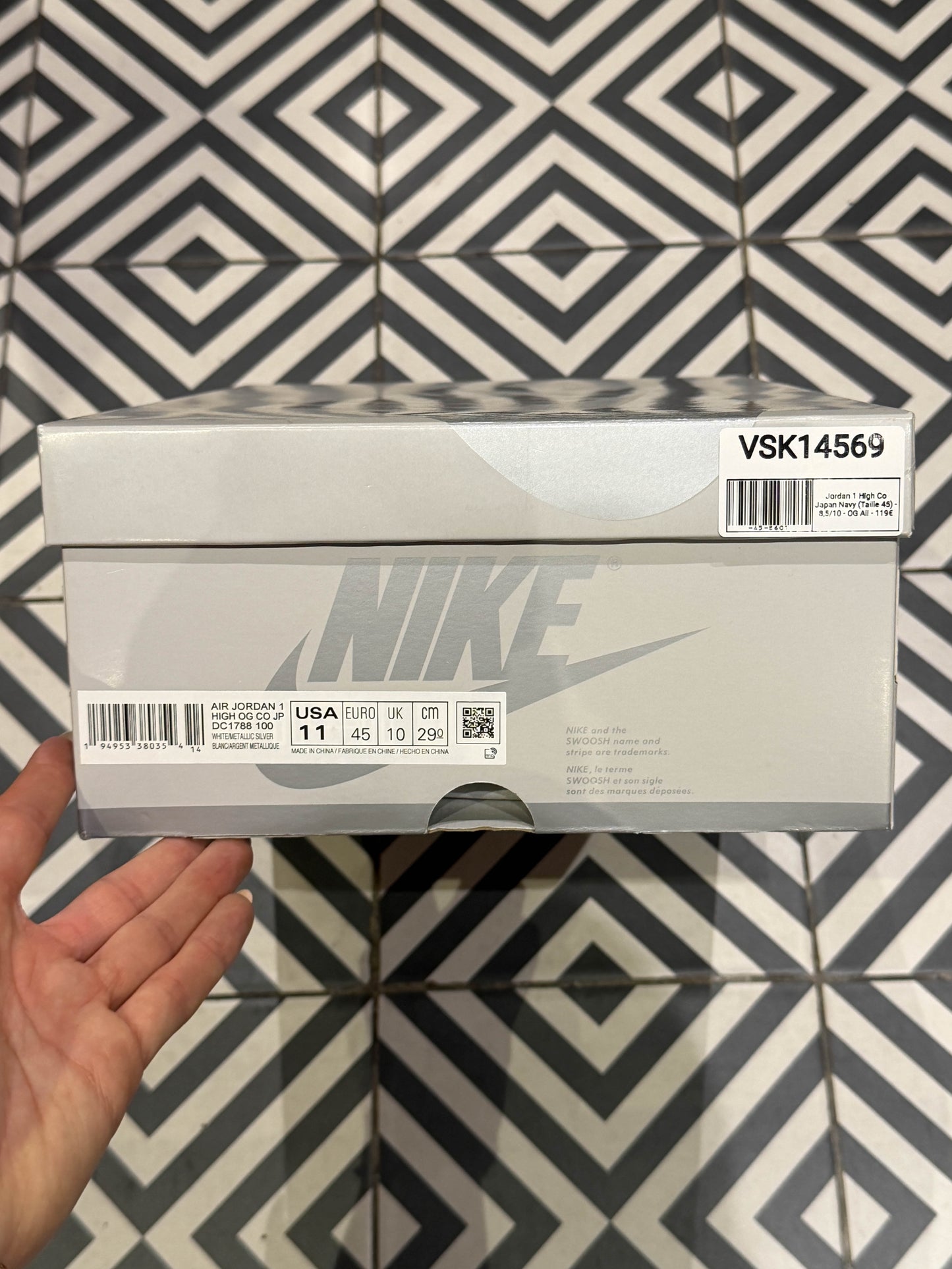 Jordan 1 High Co Japan Navy (Taille 45)