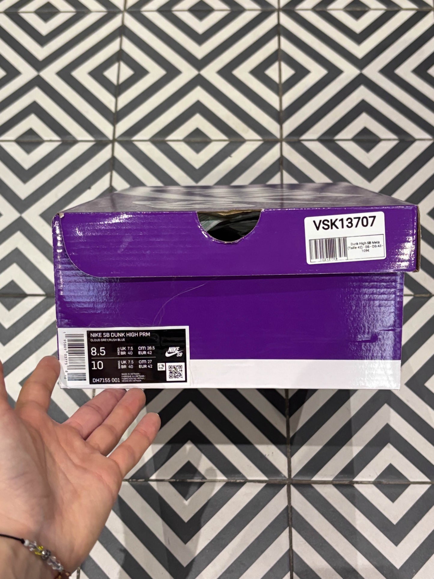 Dunk High SB Mets (Taille 42)