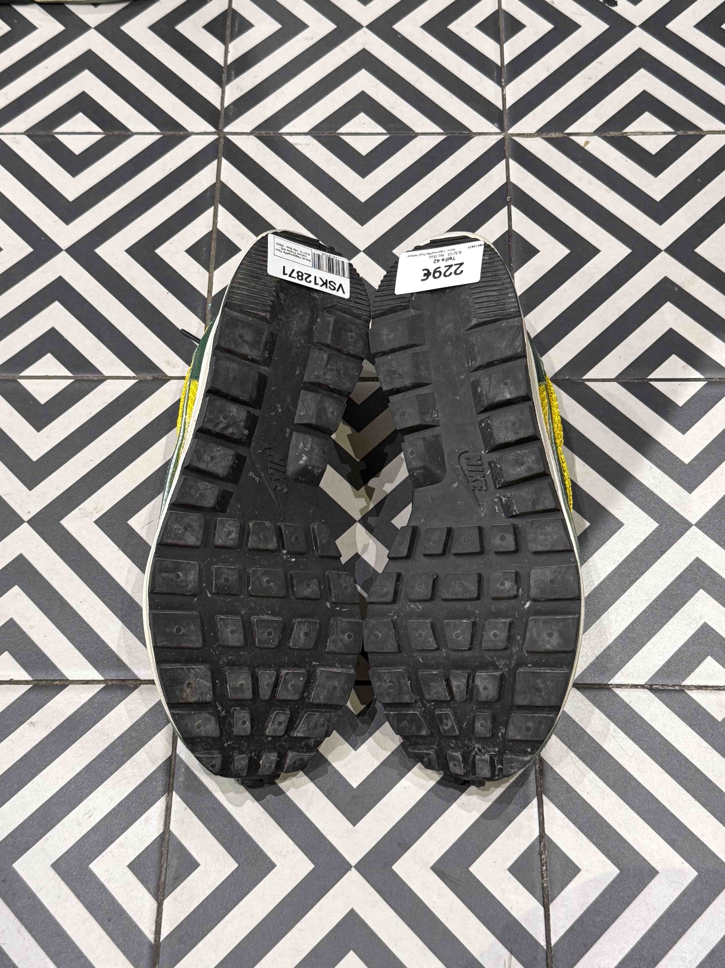 Sacai Vaporwaffle Tour Yellow (Taille 42)