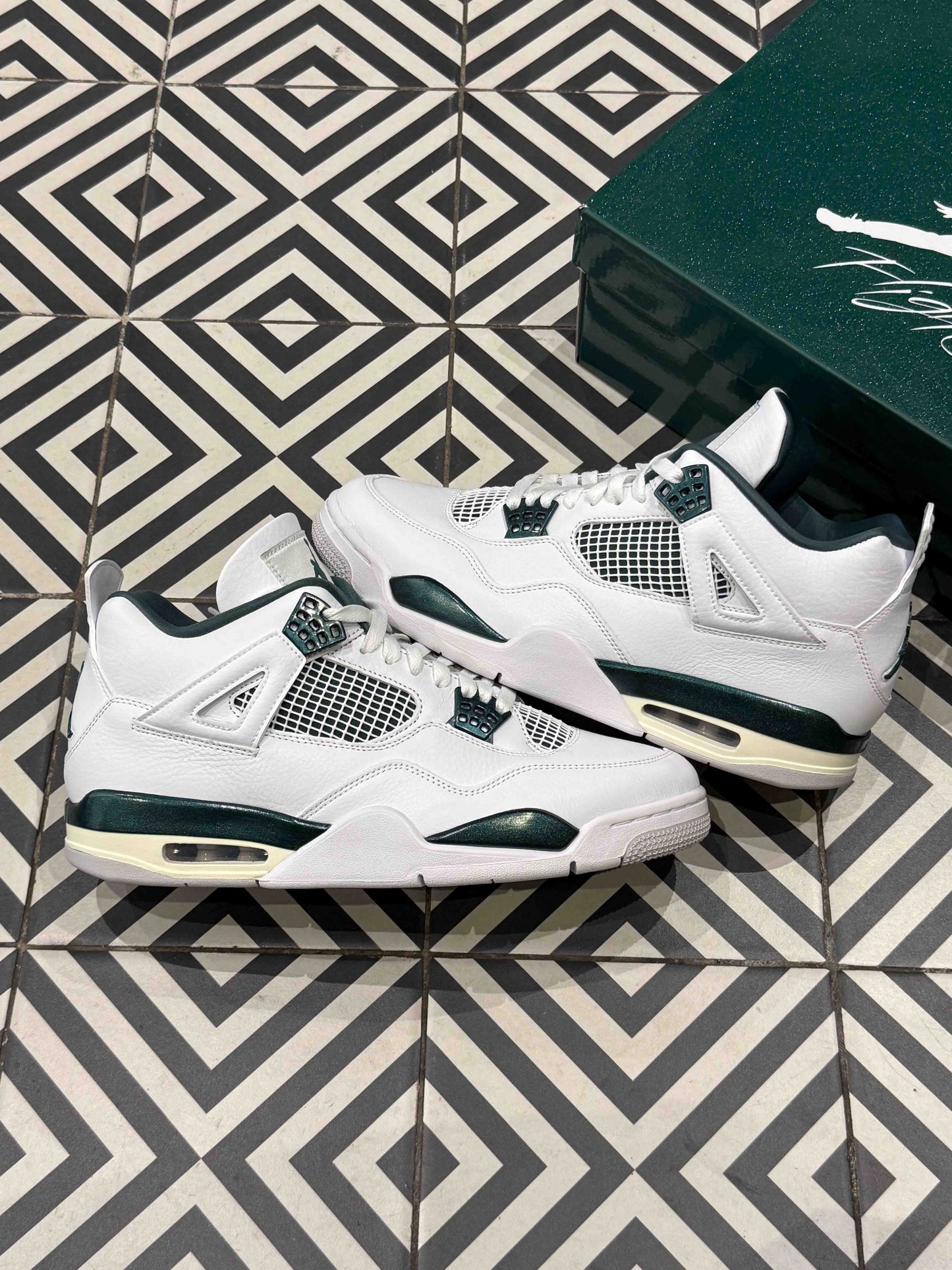 Jordan 4 Oxydized Green (Taille 45,5)