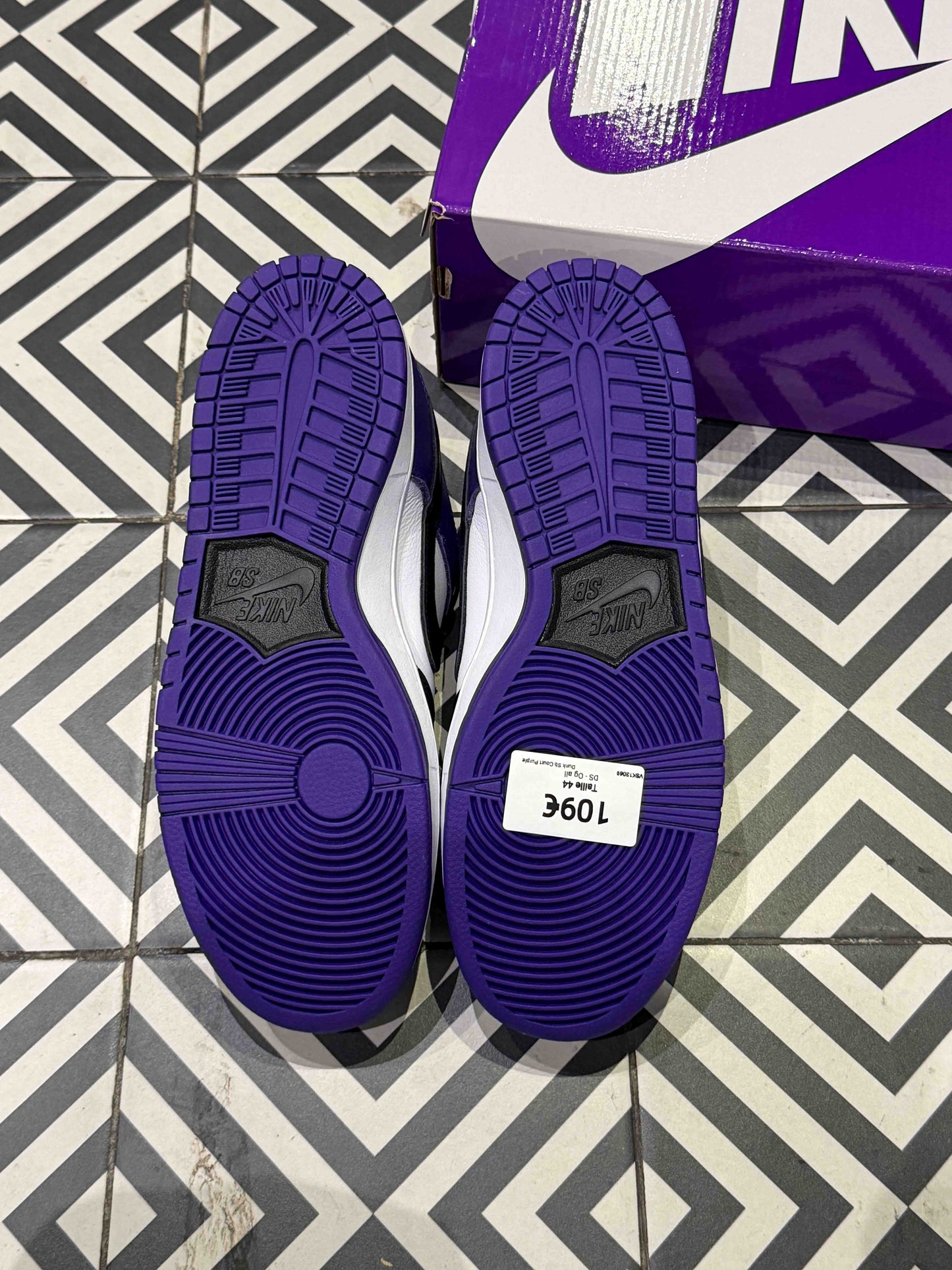 Dunk Sb Court Purple (Taille 44)