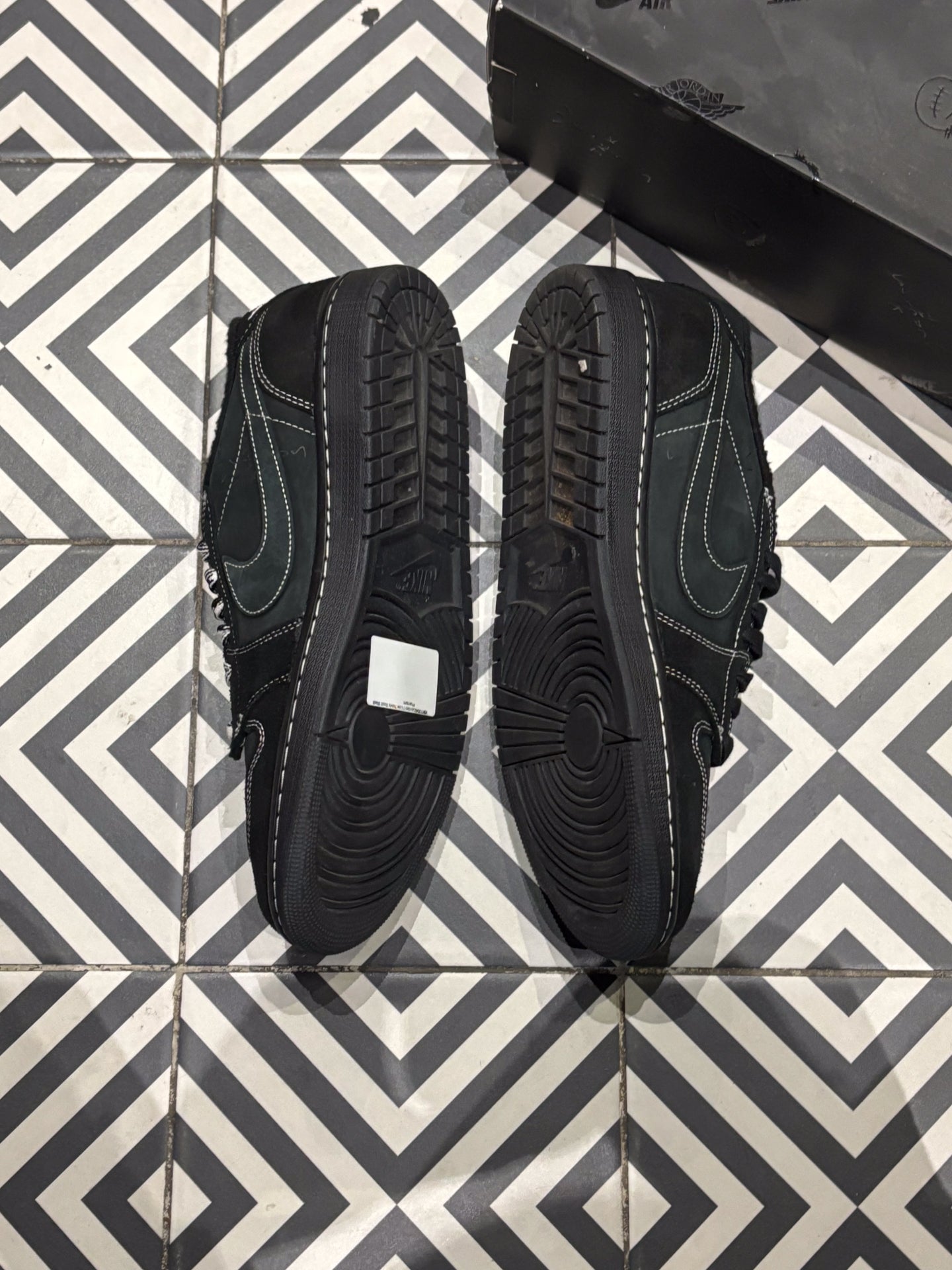 Jordan 1 Low Travis Scott Black Phantom (Taille 45)