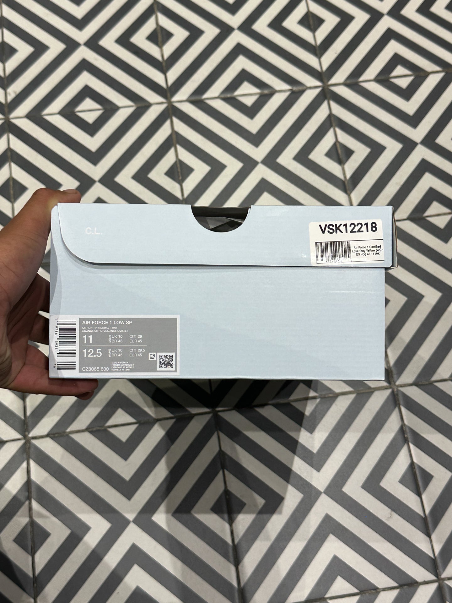 Air Force 1 Certified Lover boy Yellow (45)