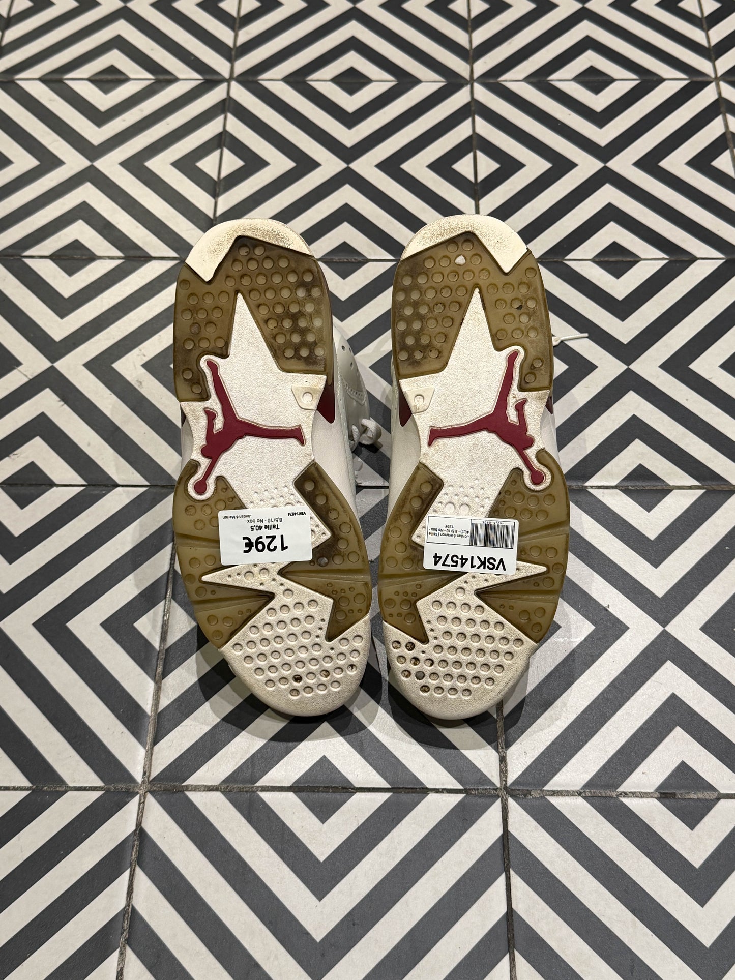 Jordan 6 Marron (Taille 40,5)