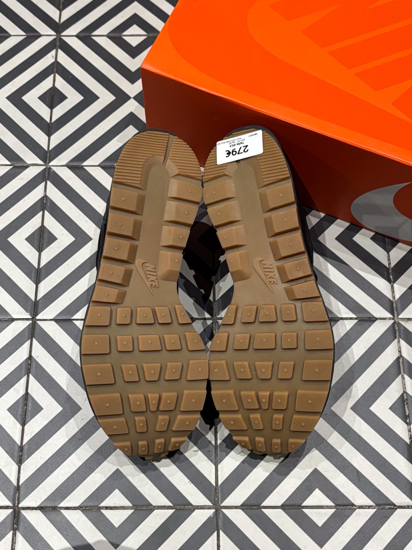 Sacai Vaporwaffle Black Gum (45,5)