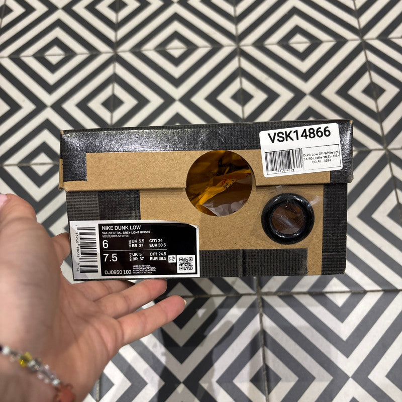 Dunk Low Off-White Lot 34/50 (Taille 38,5)