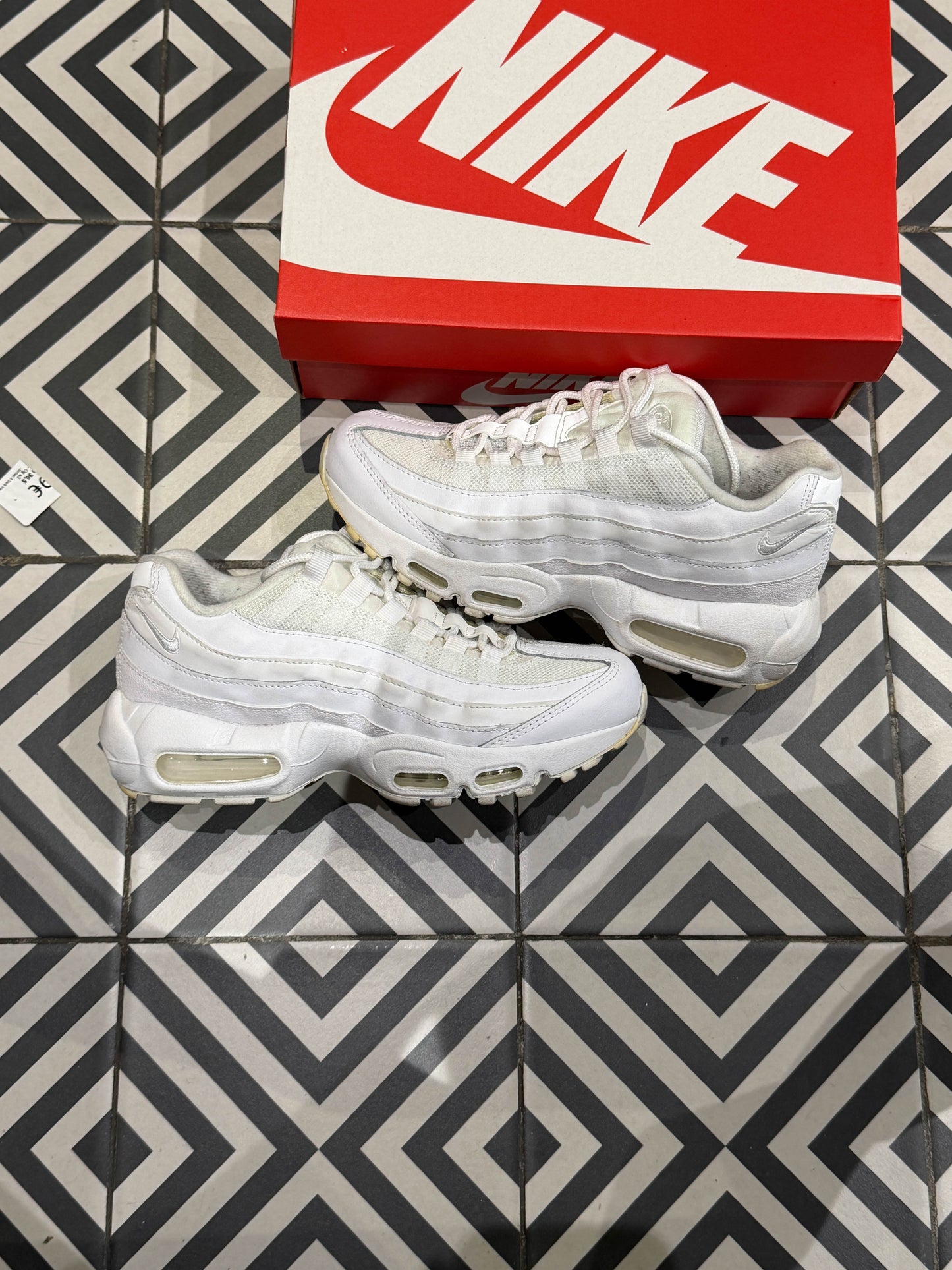 Air Max 95 White (Taille 38,5)