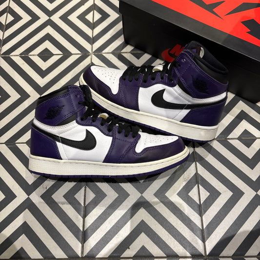 Jordan 1 High Court Purple GS (Taille 39)