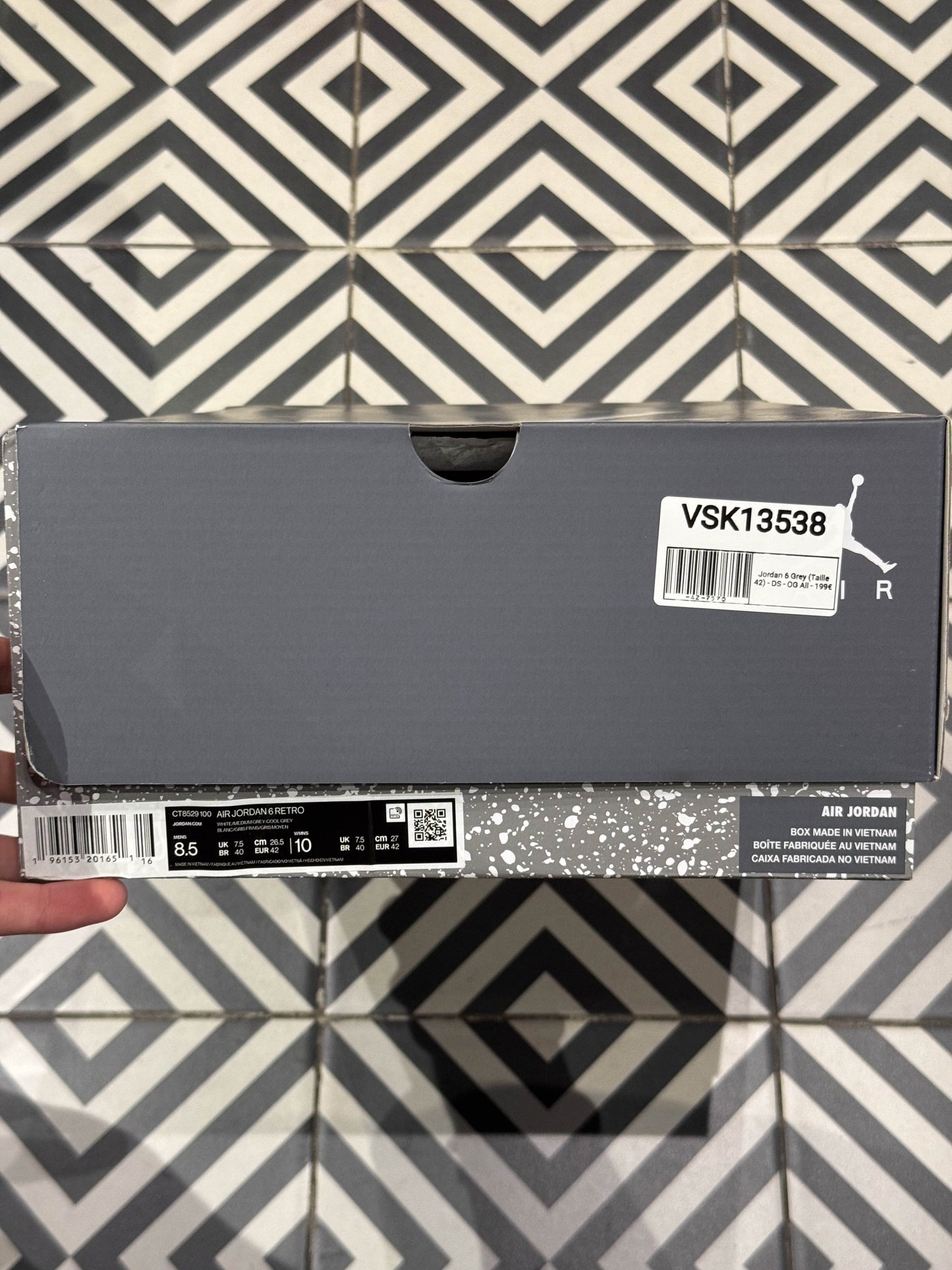 Jordan 6 Grey (Taille 42)