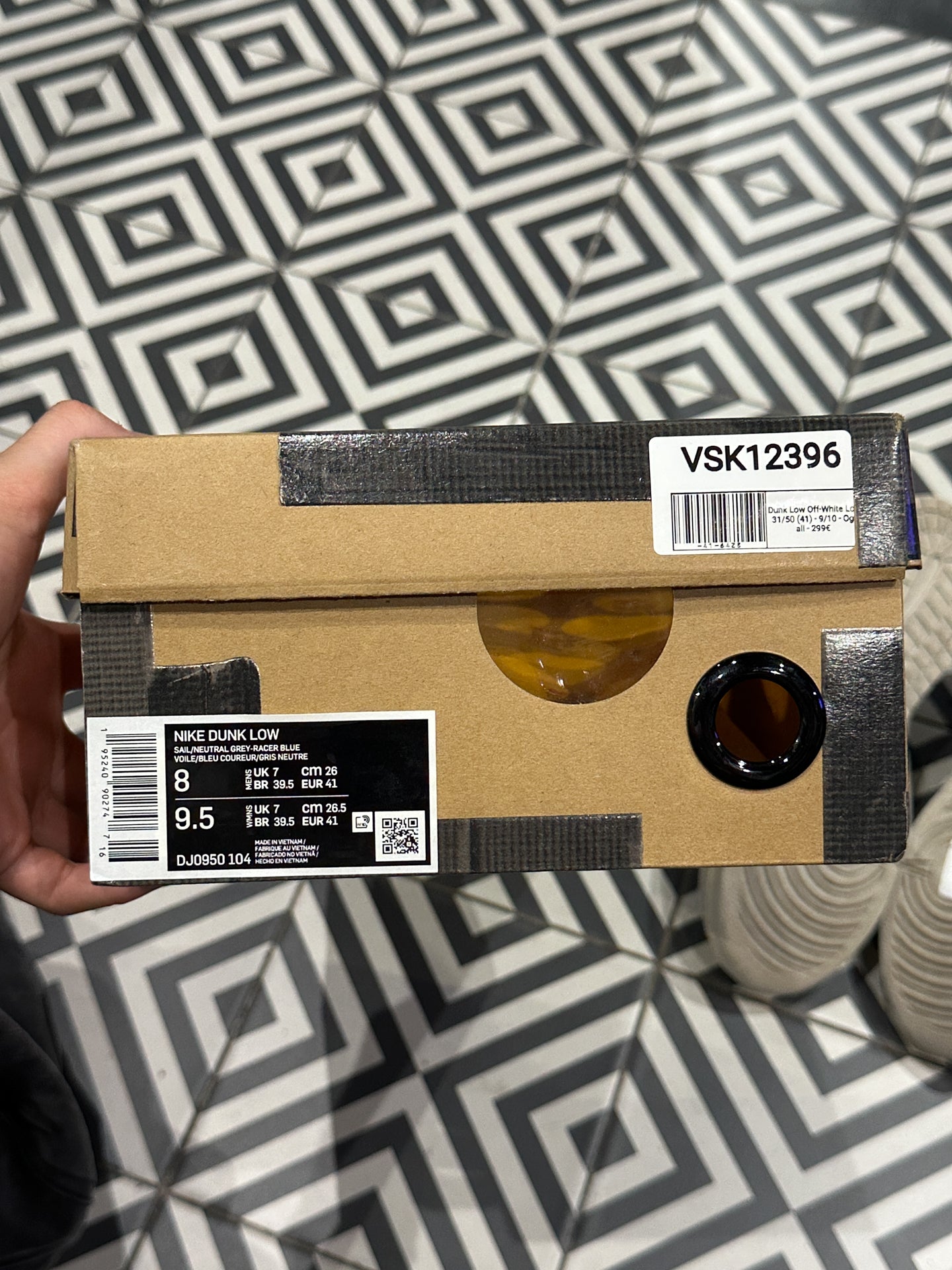 Dunk Low Off-White Lot 31/50 (41)