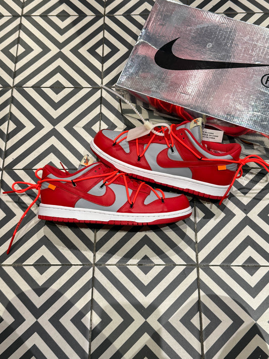 Dunk Off-White University Red (Taille 43)