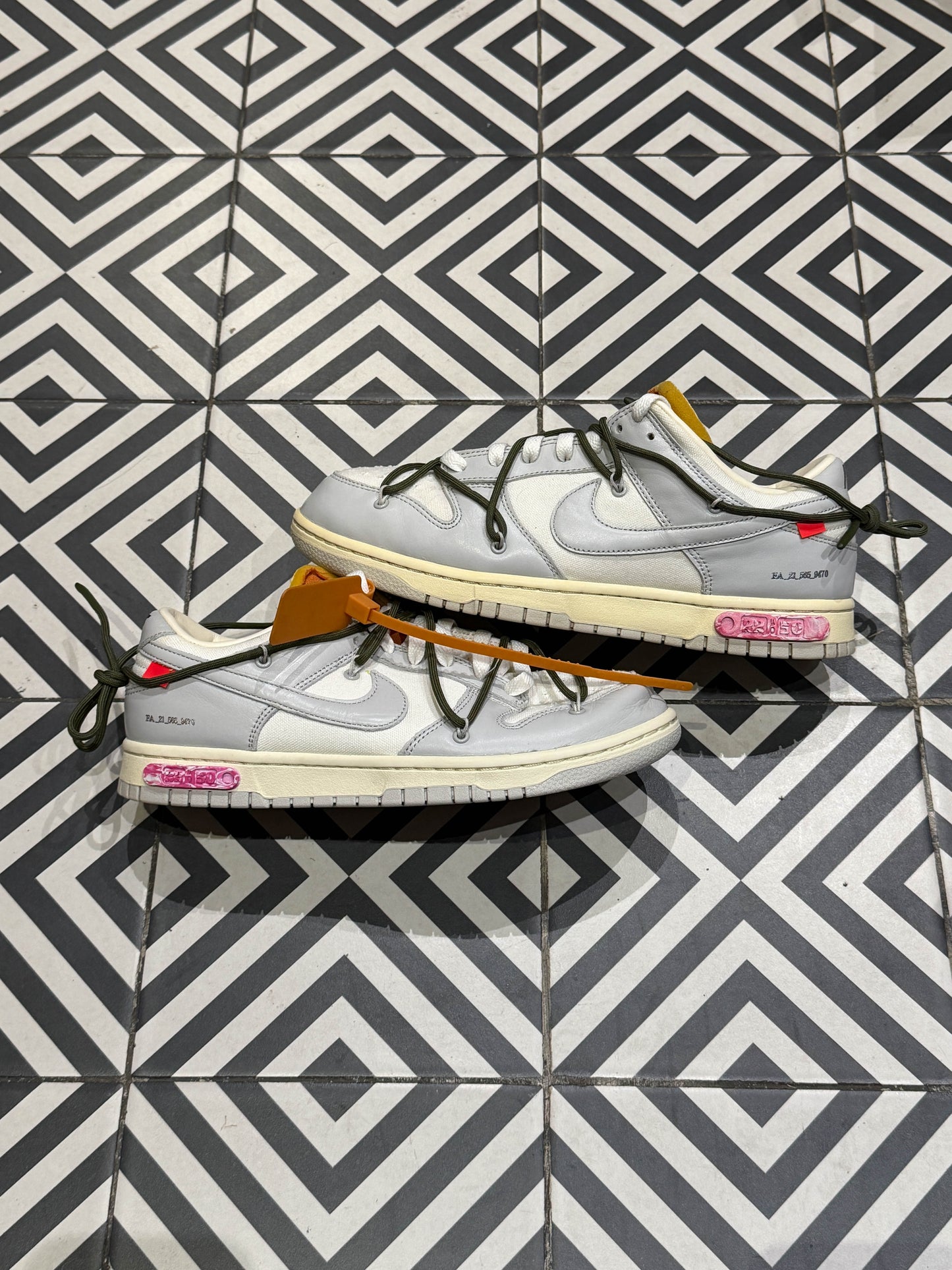 Dunk Low Off-White Lot 22/50 (Taille 44,5)