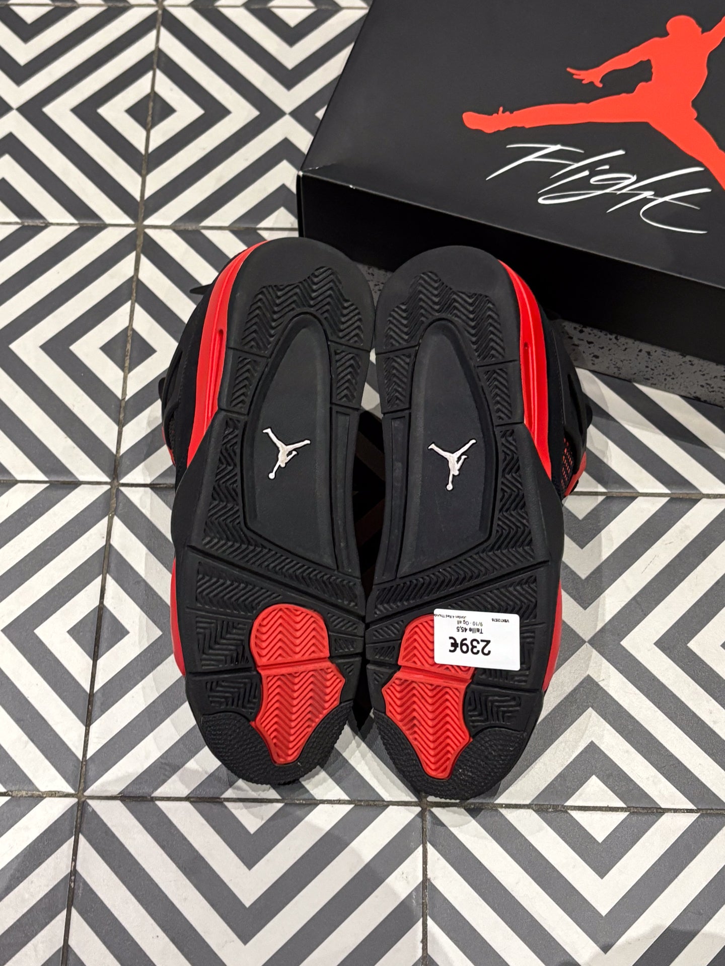 Jordan 4 Red Thunder (Taille 45,5)