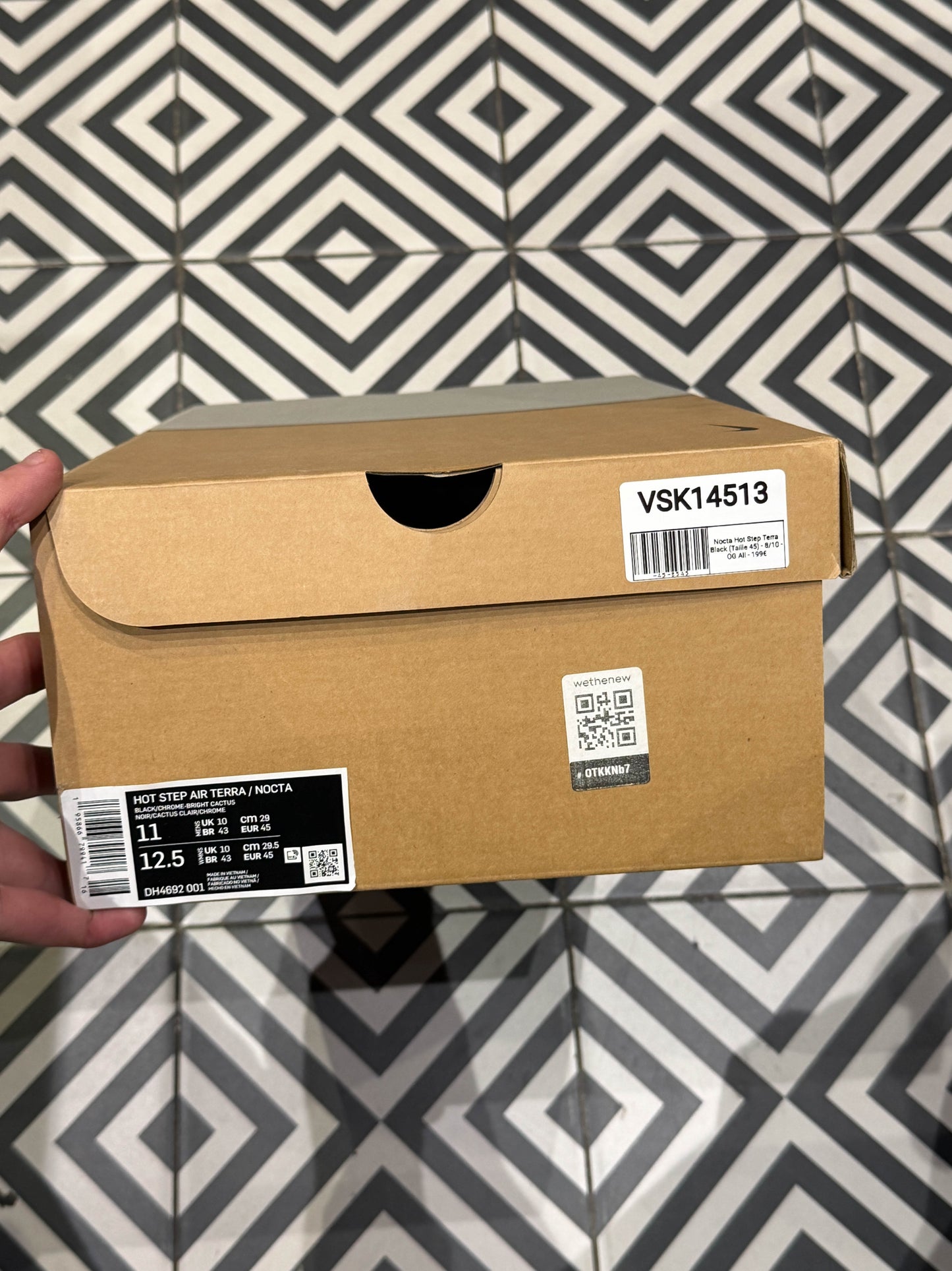 Nocta Hot Step Terra Black (Taille 45)