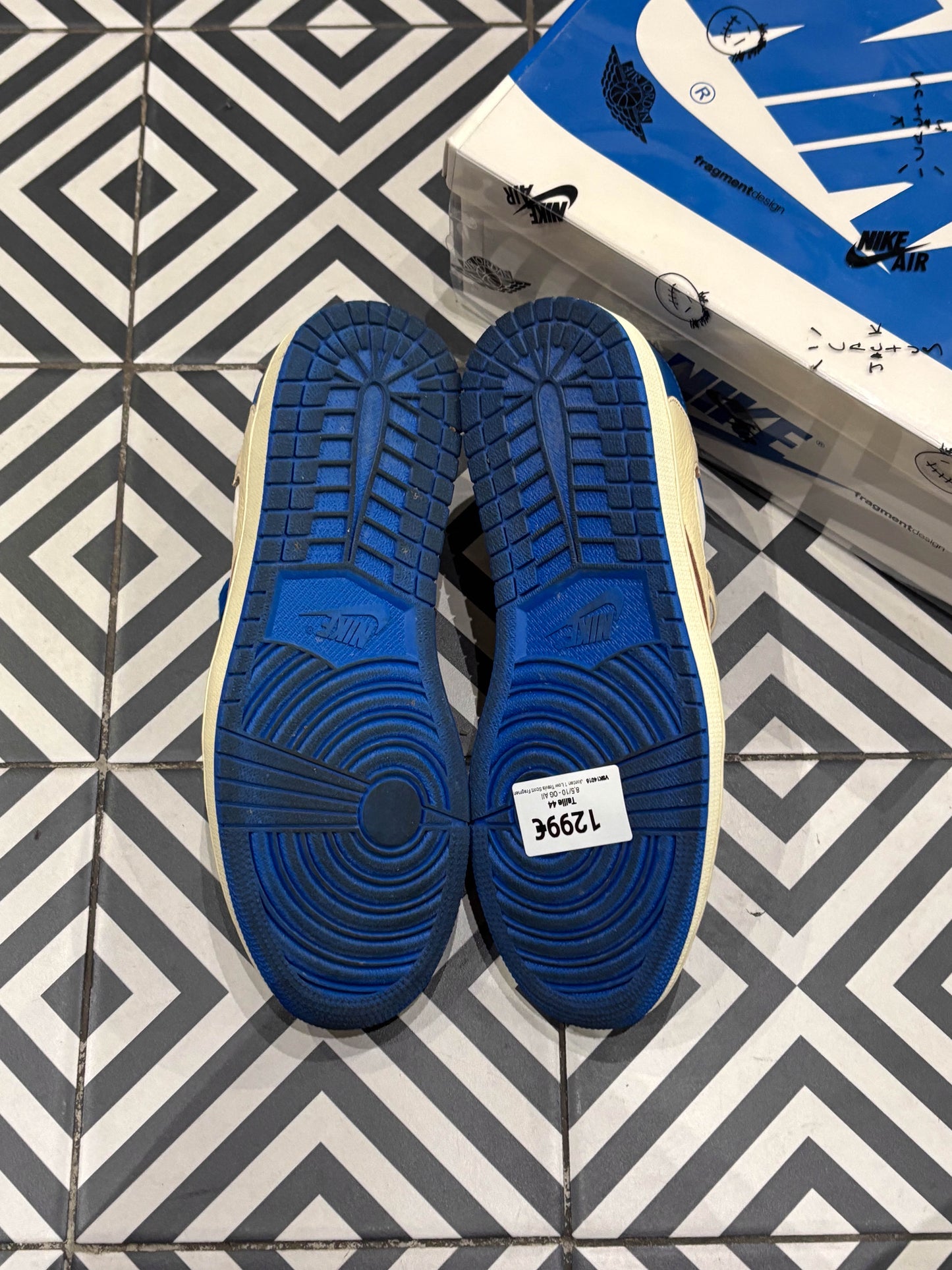 Jordan 1 Low Travis Scott Fragment (Taille 44)