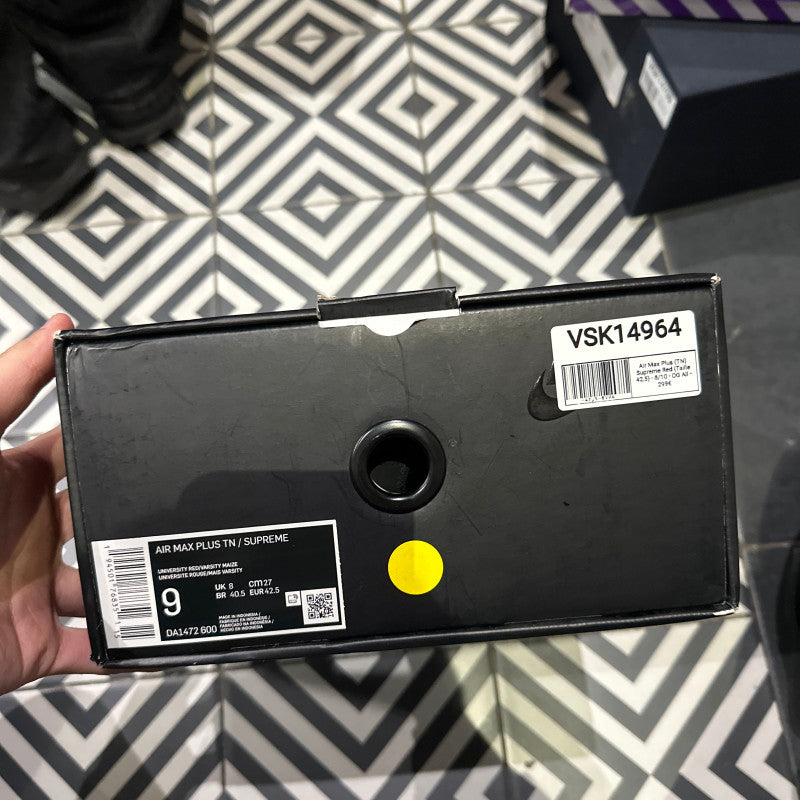 Air Max Plus (TN) Supreme Red (Taille 42,5)