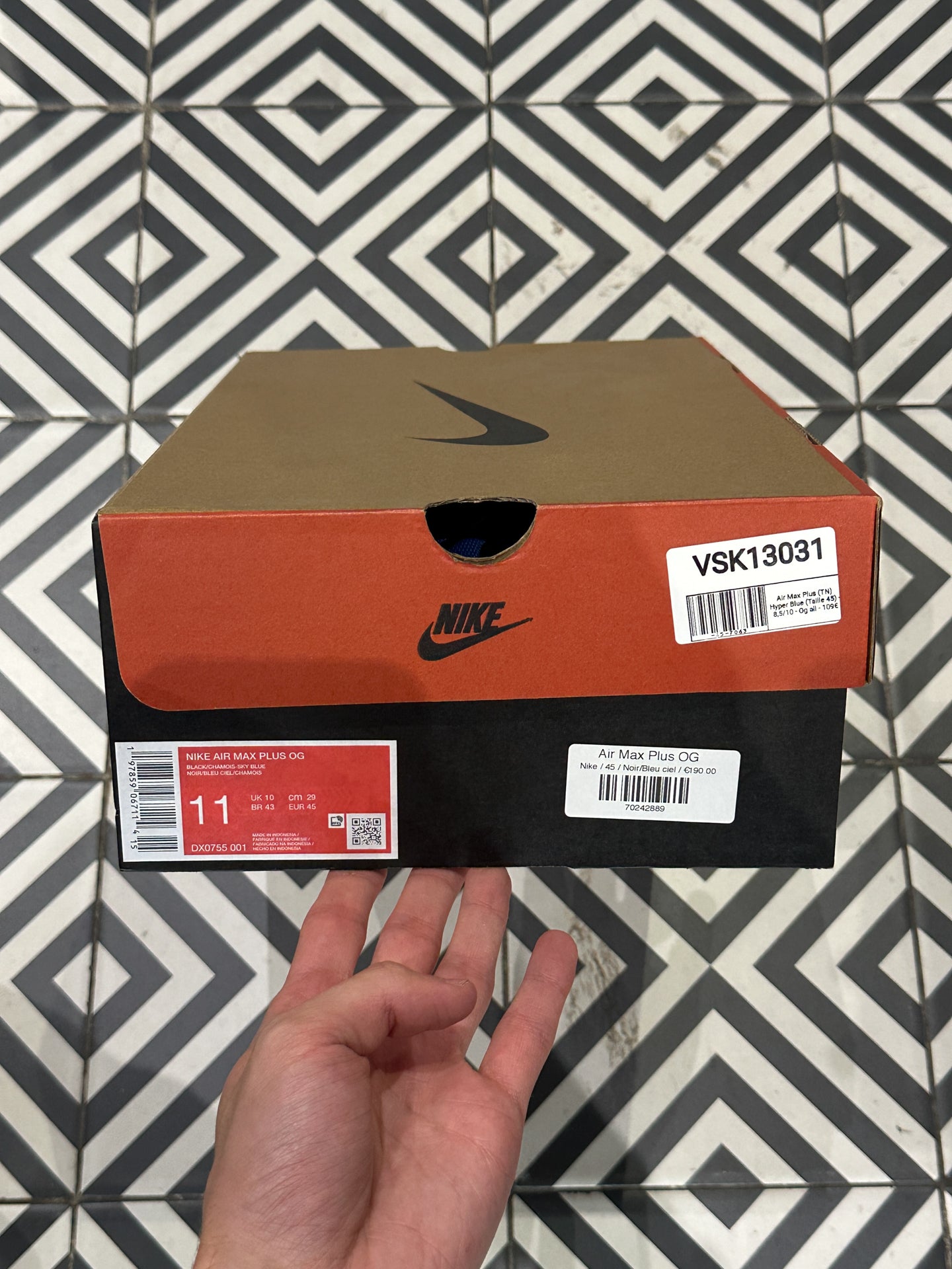 Air Max Plus (TN) Hyper Blue (Taille 45)
