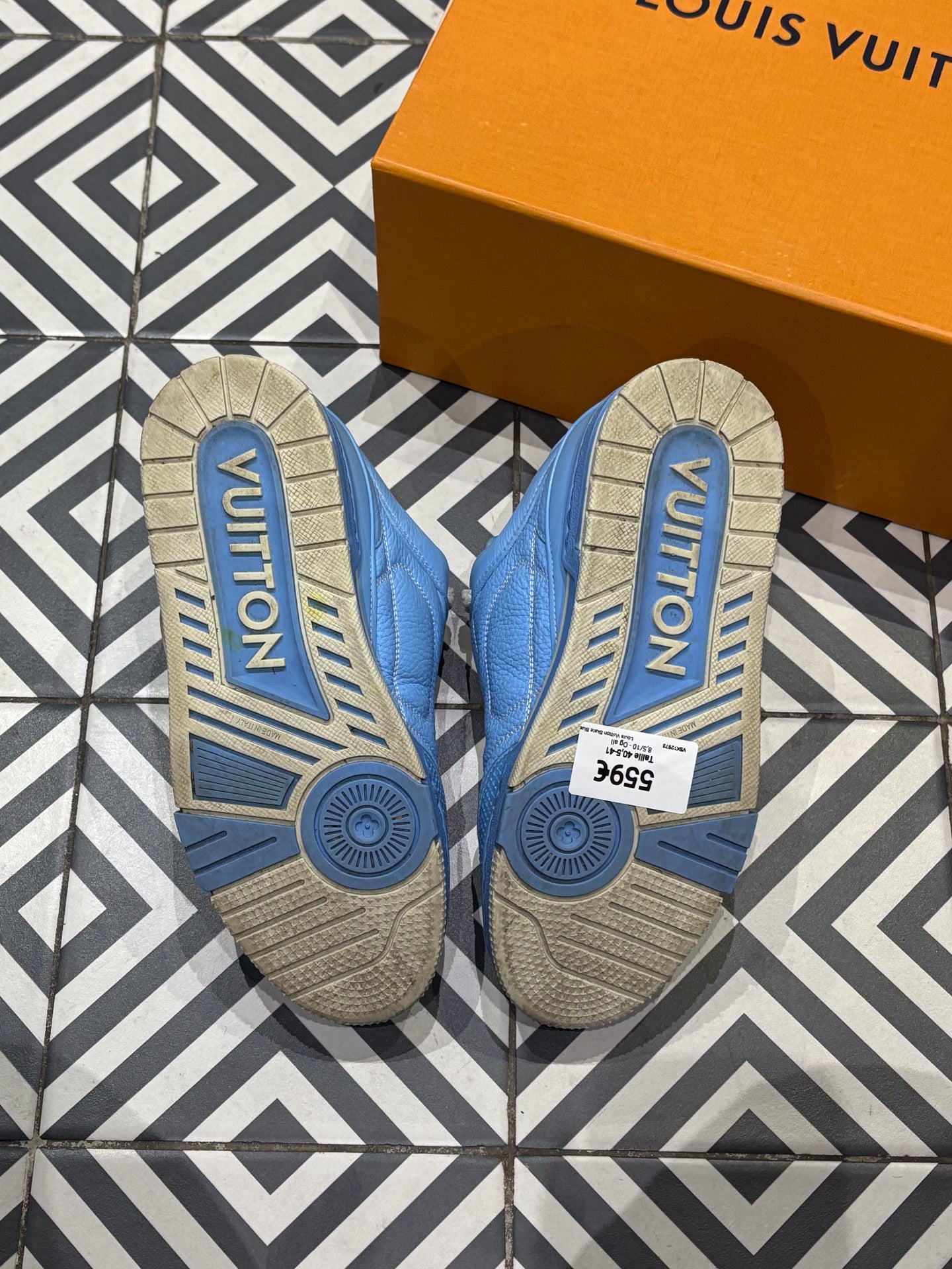 Louis Vuitton Skate Blue (Taille 40,5-41)