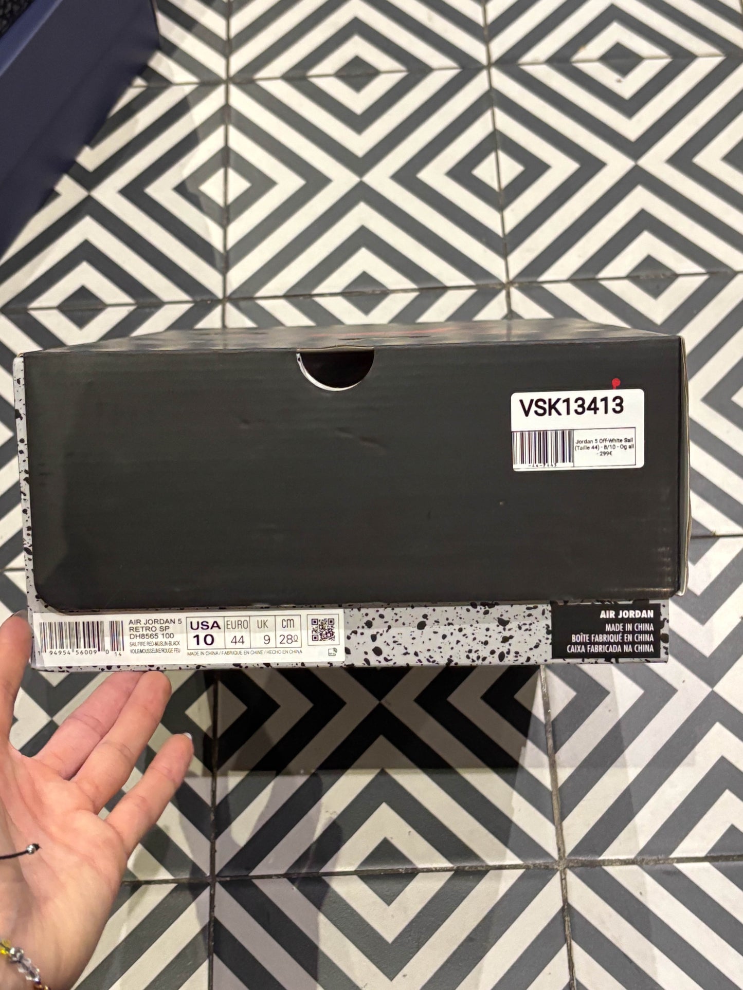 Jordan 5 Off-White Sail (Taille 44)