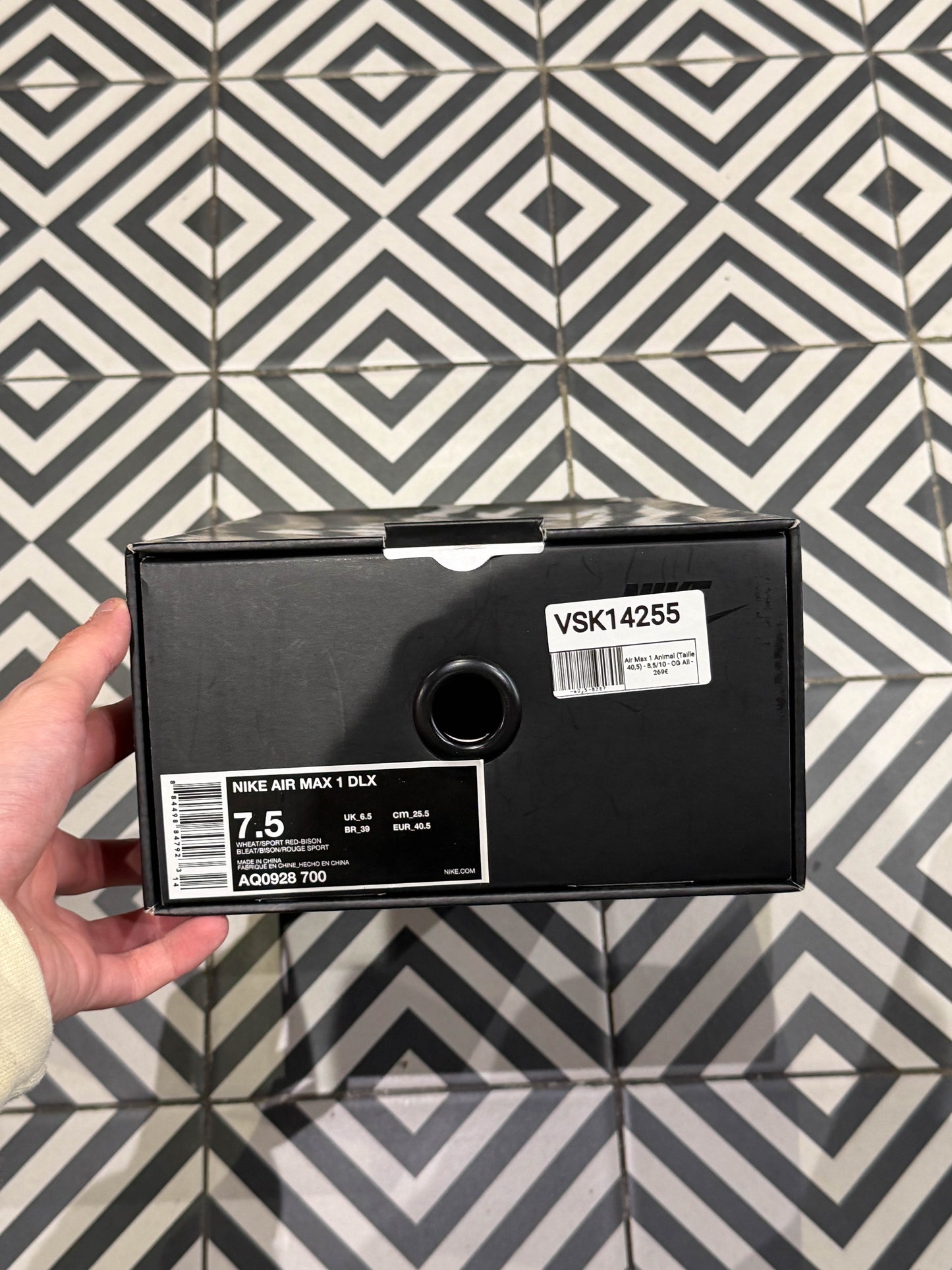 Air Max 1 Animal (Taille 40,5)