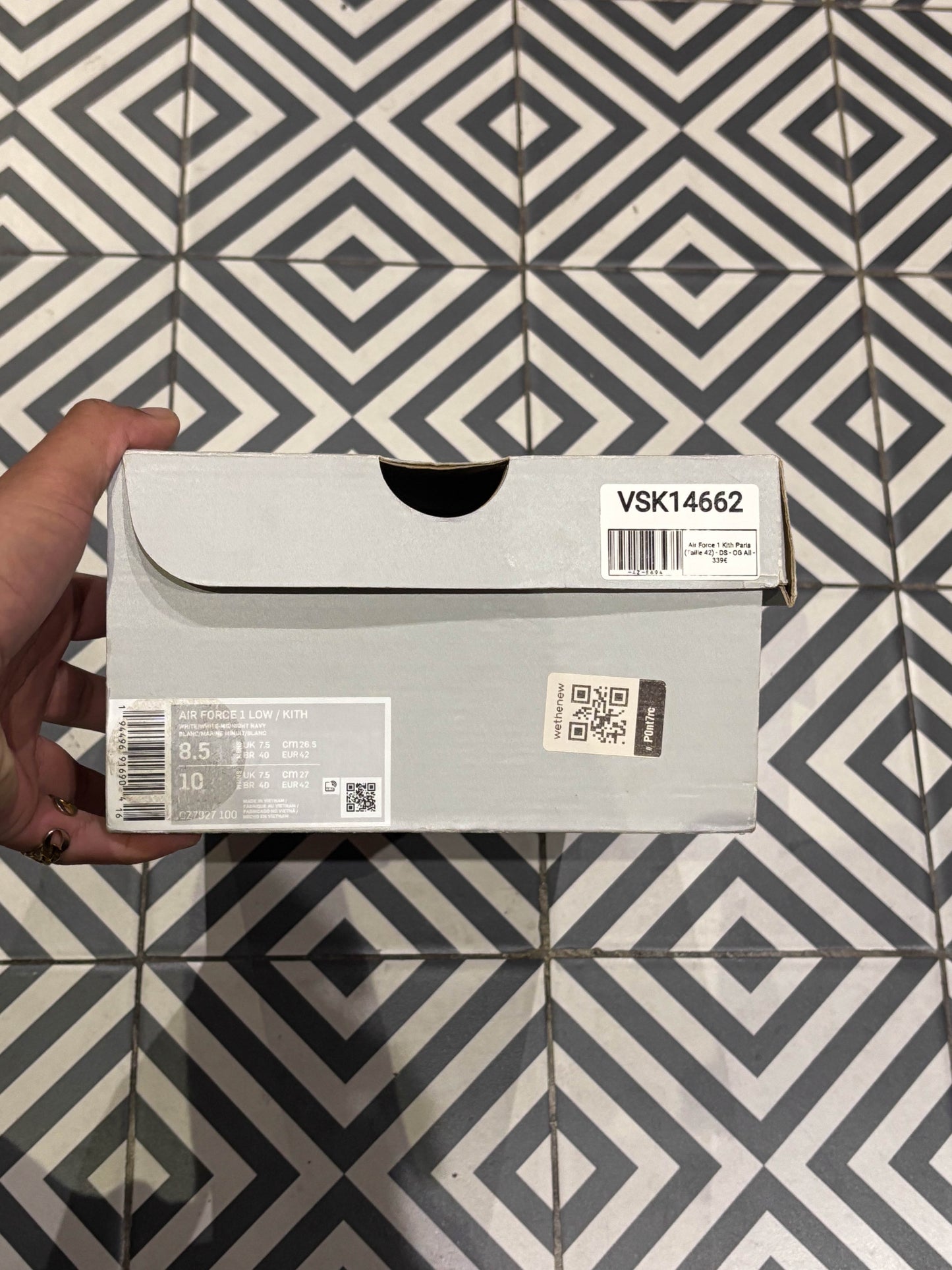 Air Force 1 Kith Paris (Taille 42)