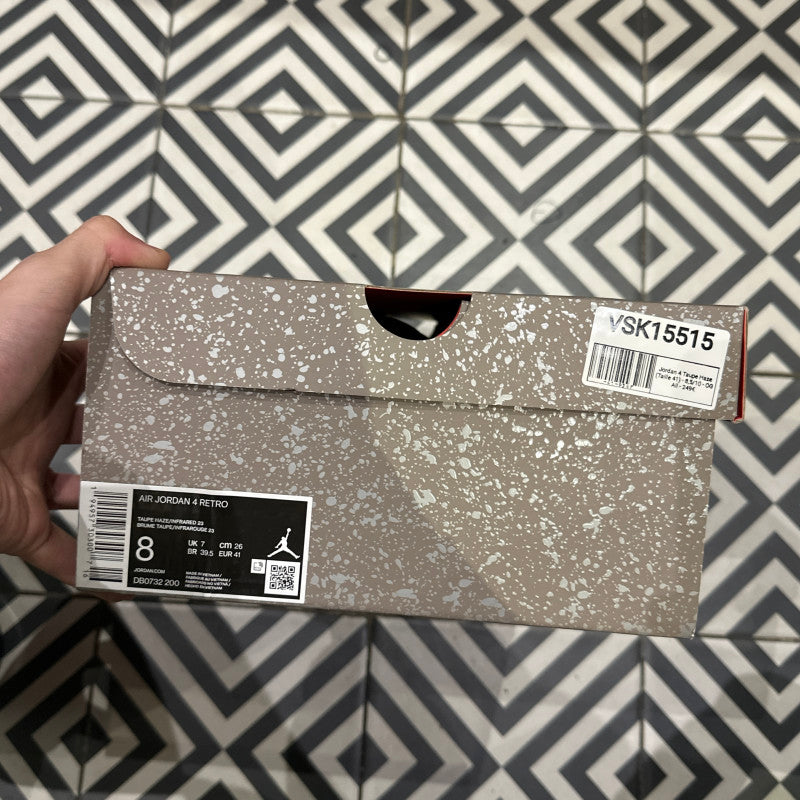 Jordan 4 Taupe Haze (Taille 41)