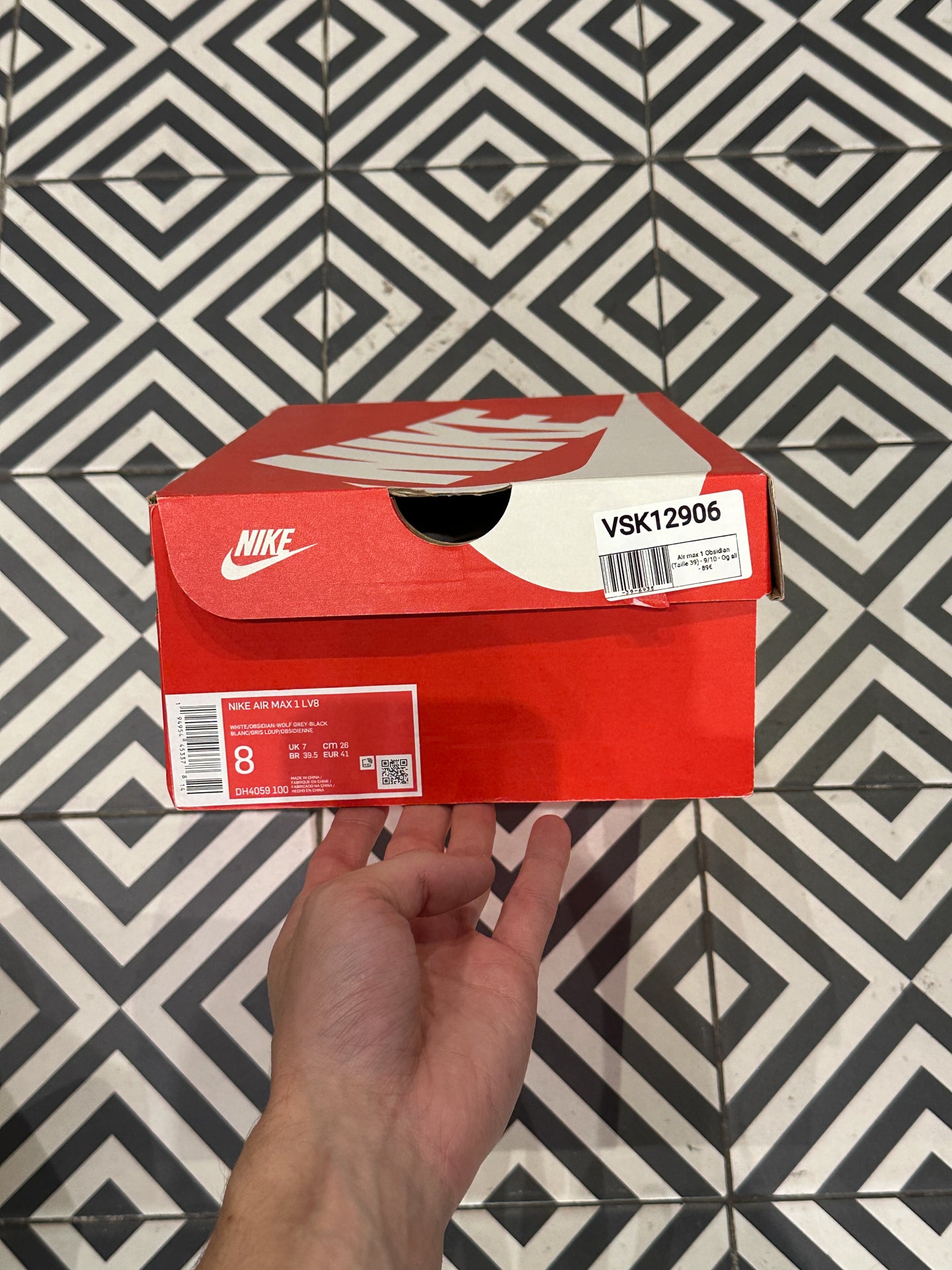 AIr max 1 Obsidian (Taille 39)