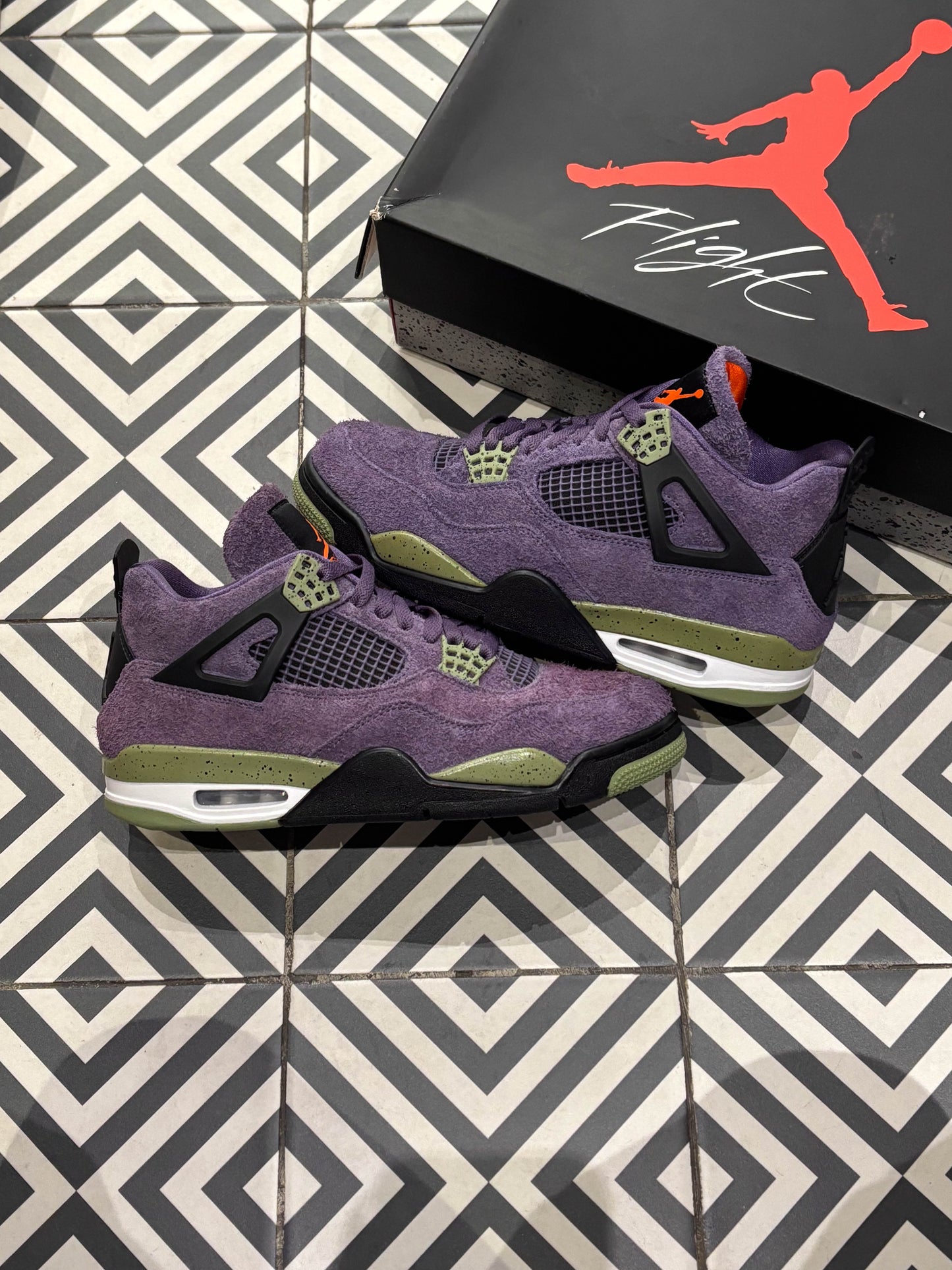 Jordan 4 Canyon purple (Taille 43)