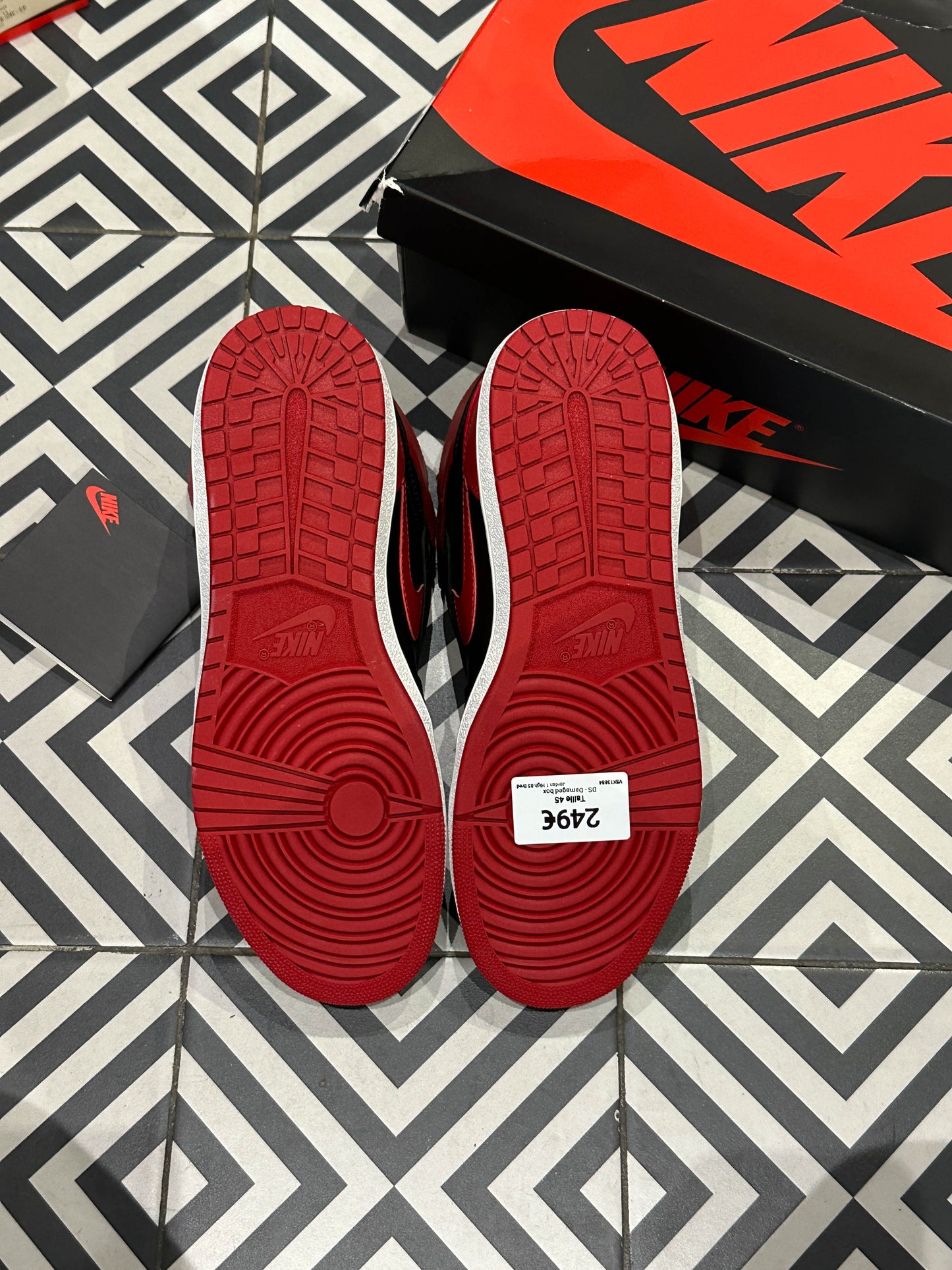 Jordan 1 High 85 Bred (Taille 45)