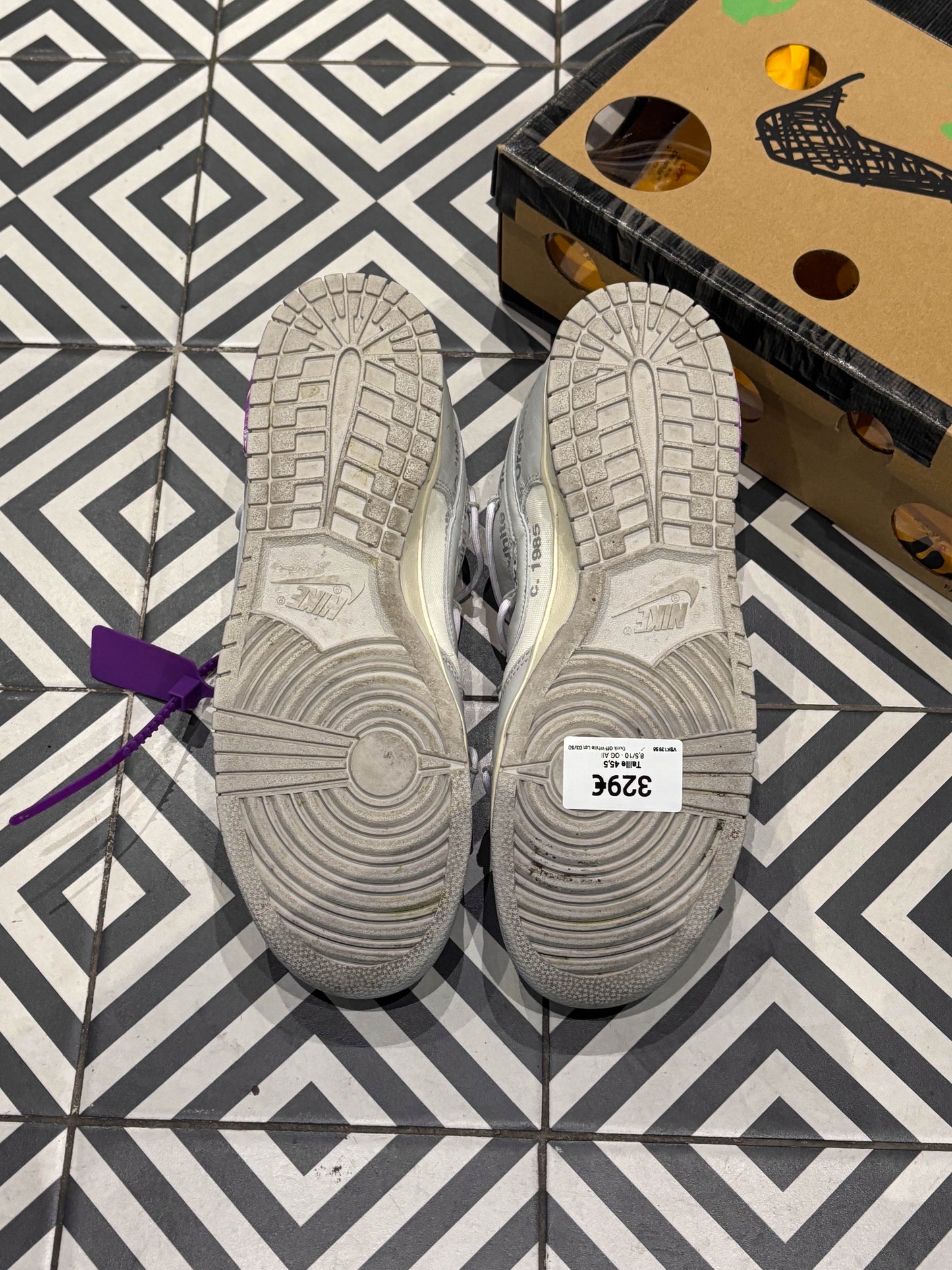 Dunk Off-White Lot 03/50 (Taille 45,5)